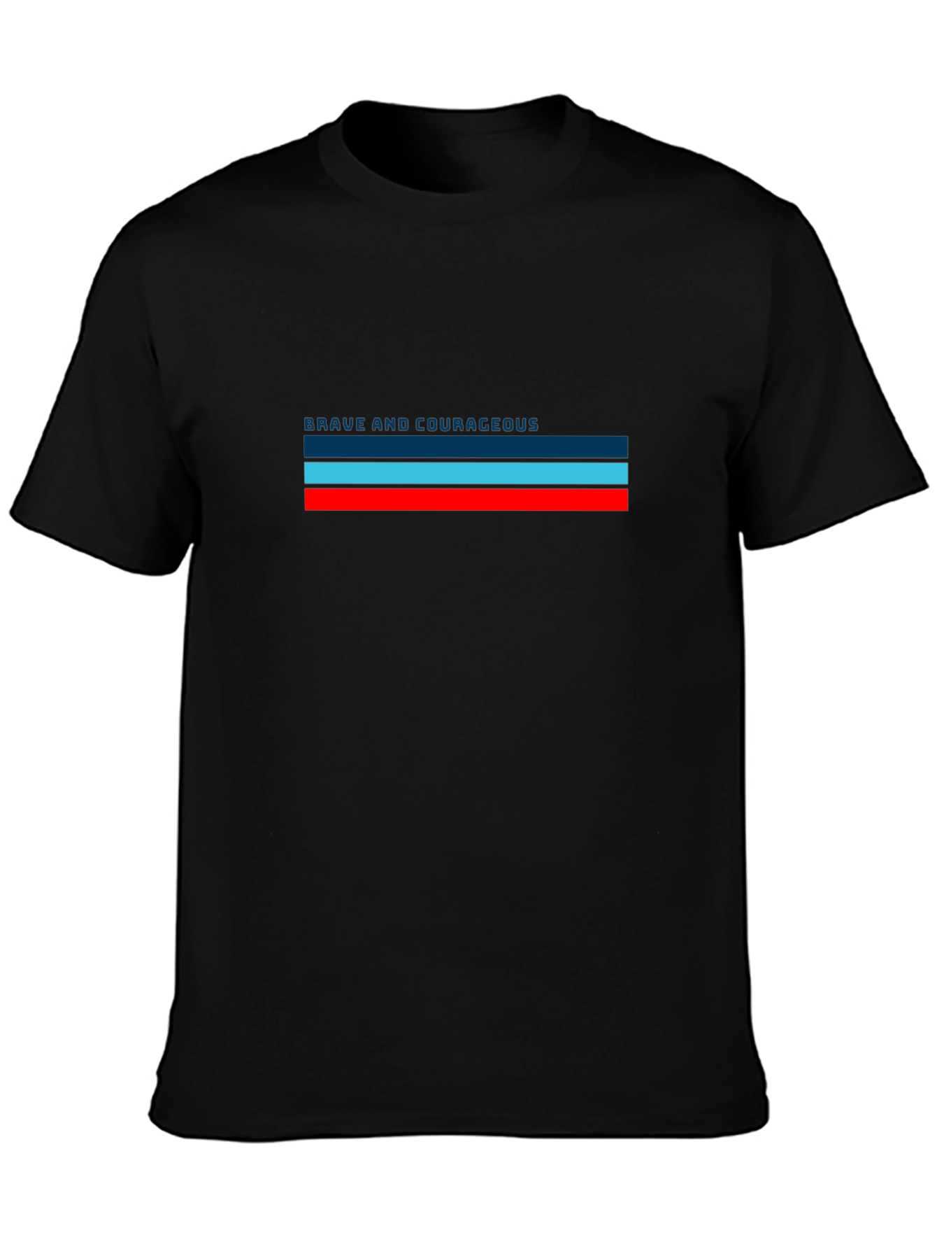 Brave & Courageous Striped T-Shirt