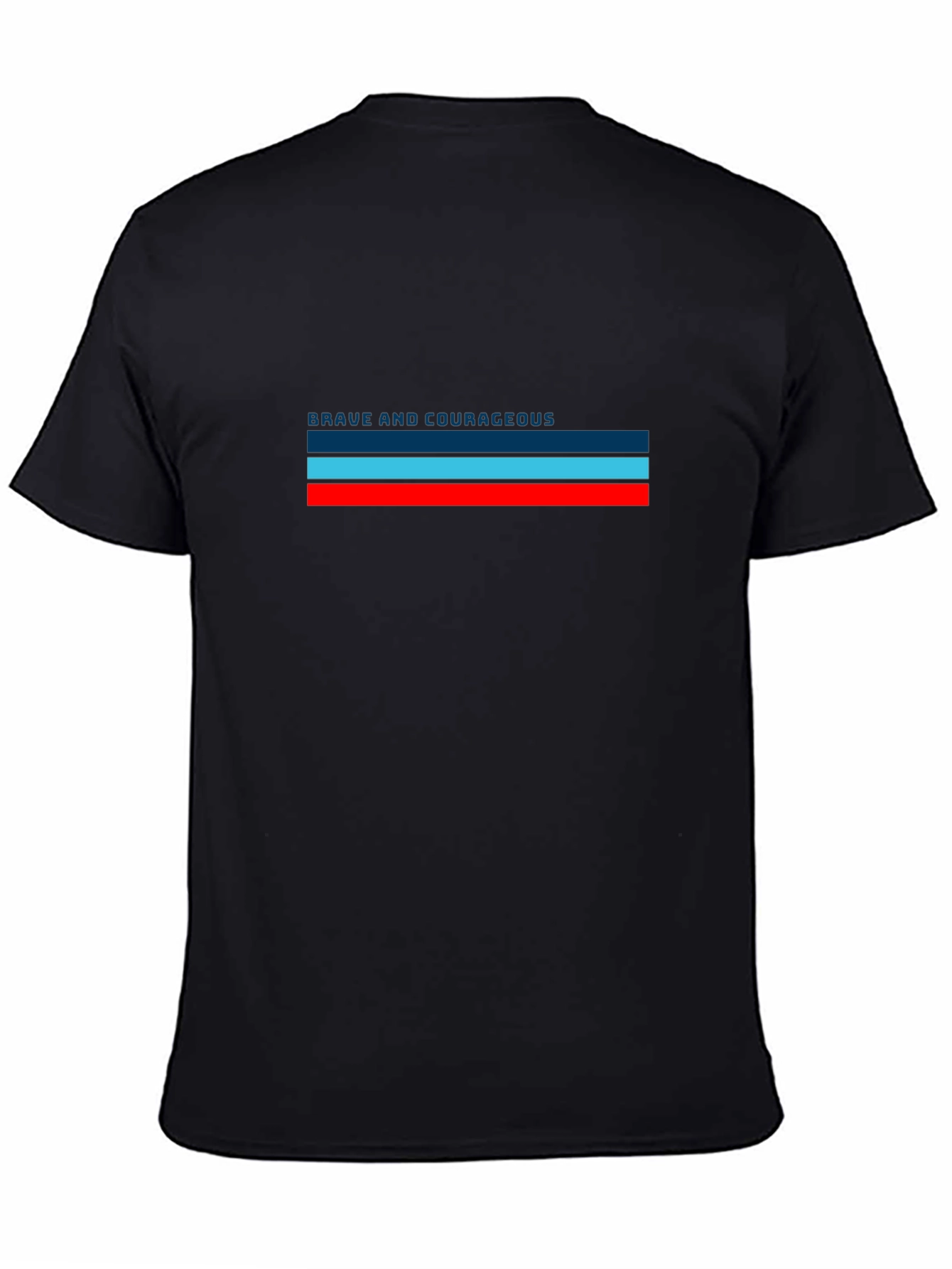 Brave & Courageous Striped T-Shirt