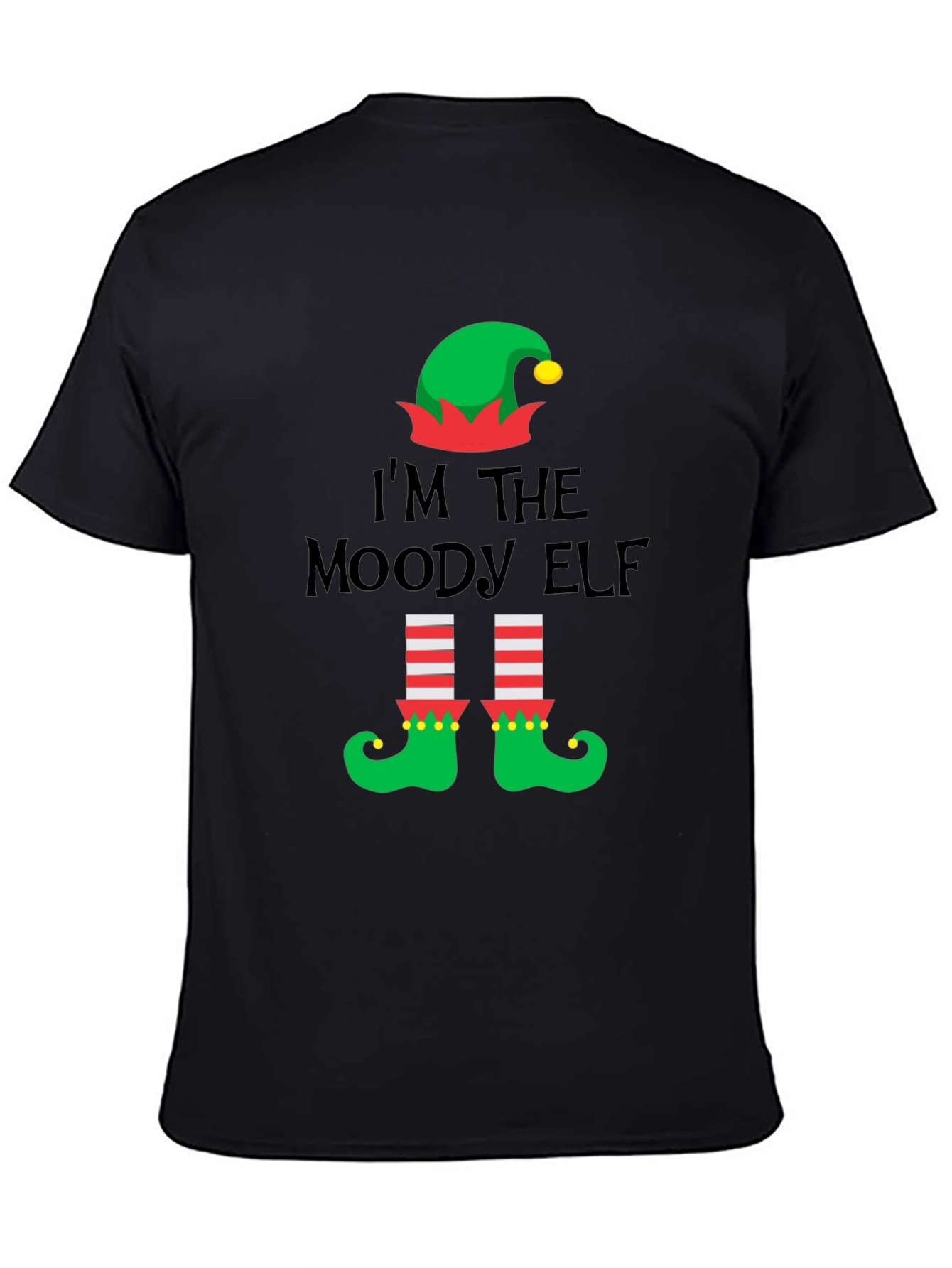 Moody Elf Christmas T-Shirt
