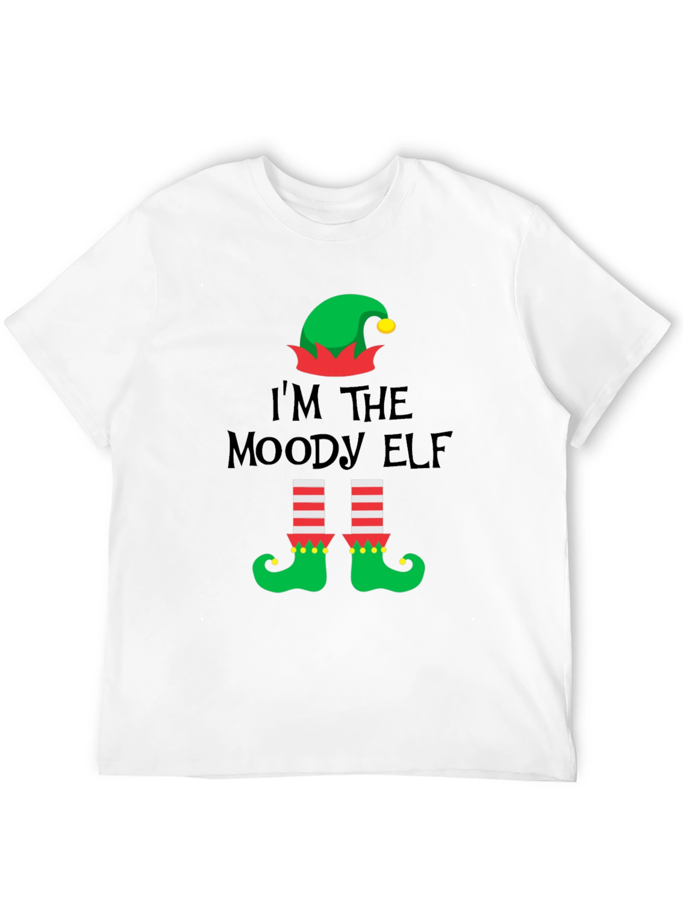 Moody Elf Christmas T-Shirt