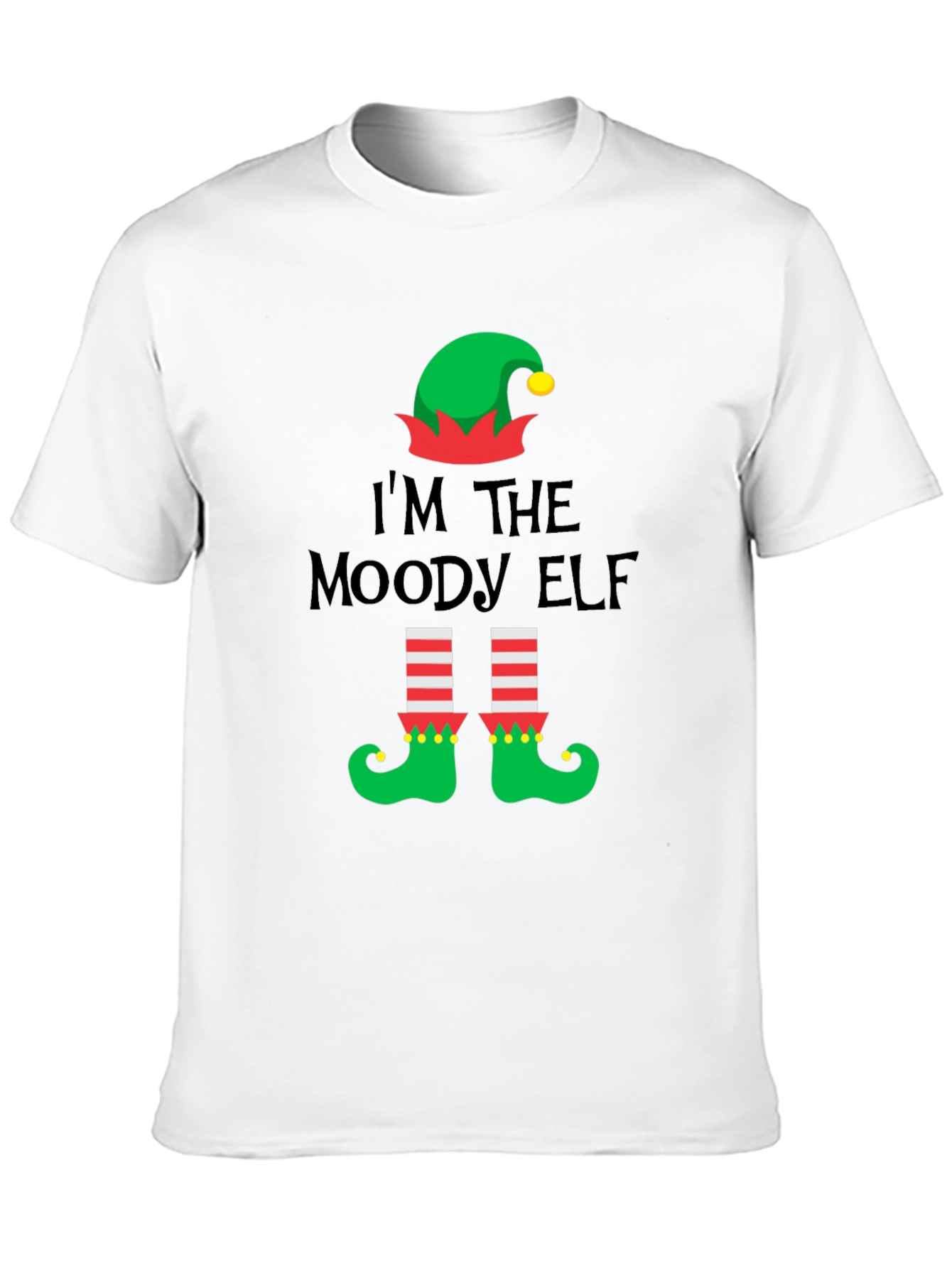 Moody Elf Christmas T-Shirt
