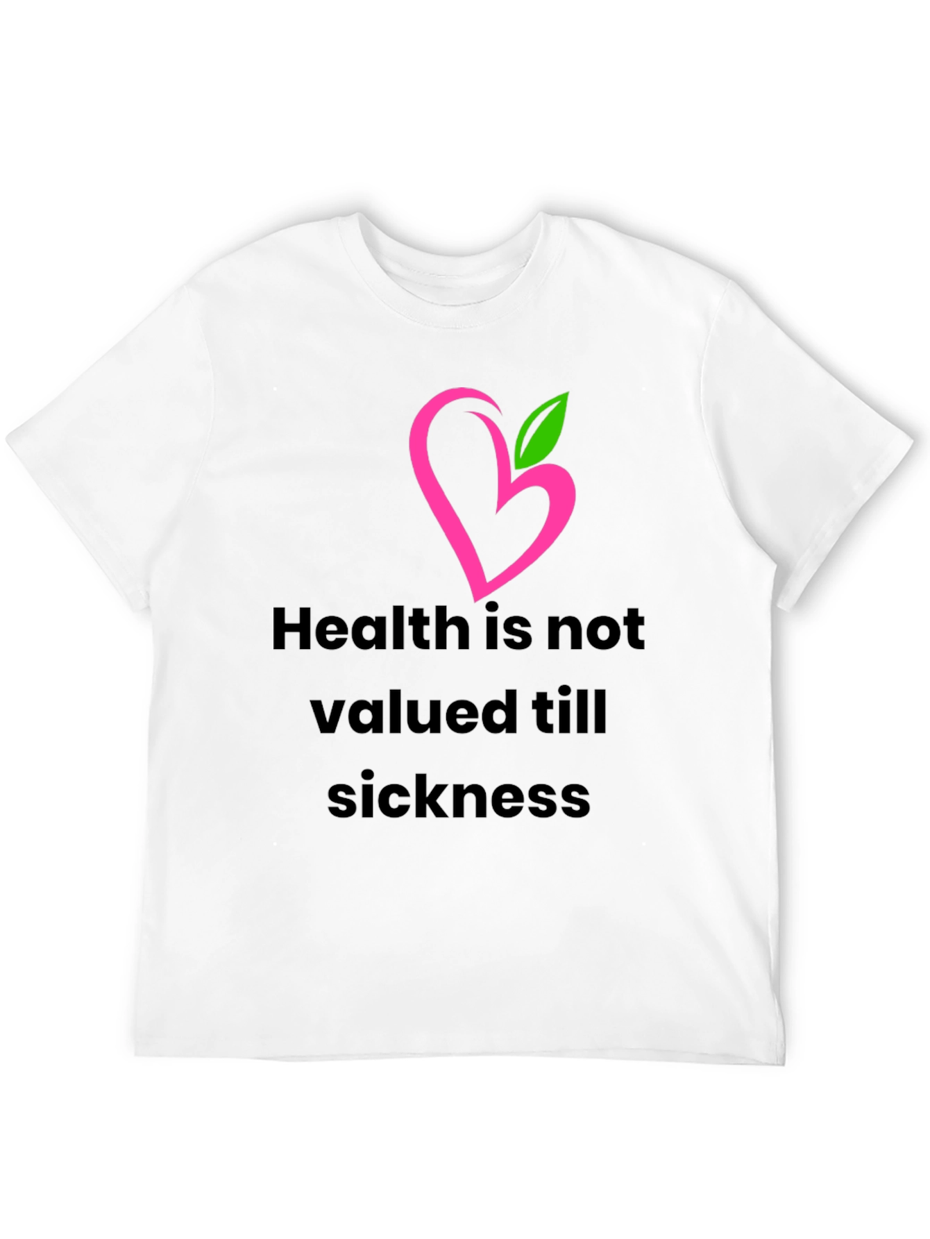 Health Matters Black T-Shirt