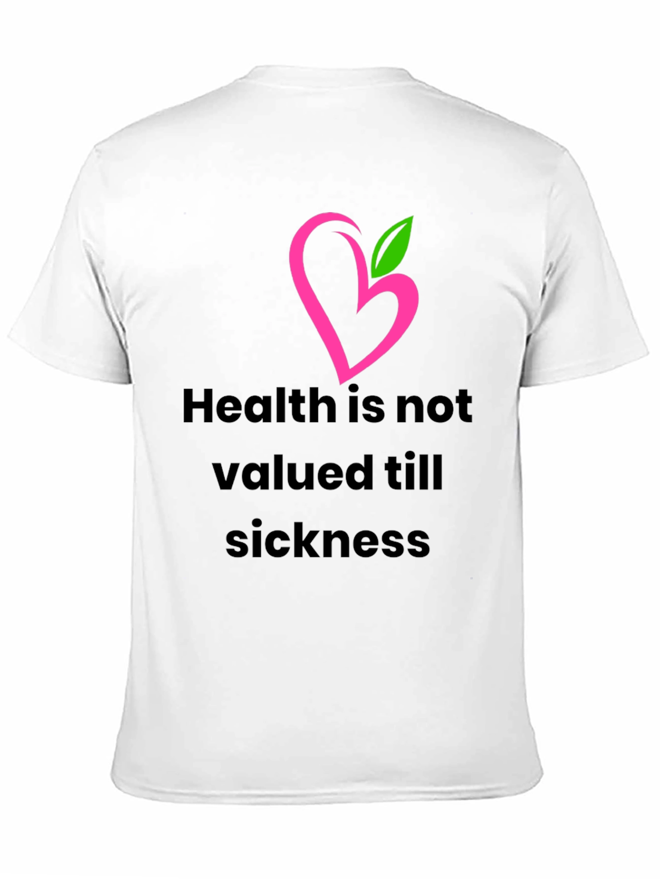 Health Matters Black T-Shirt