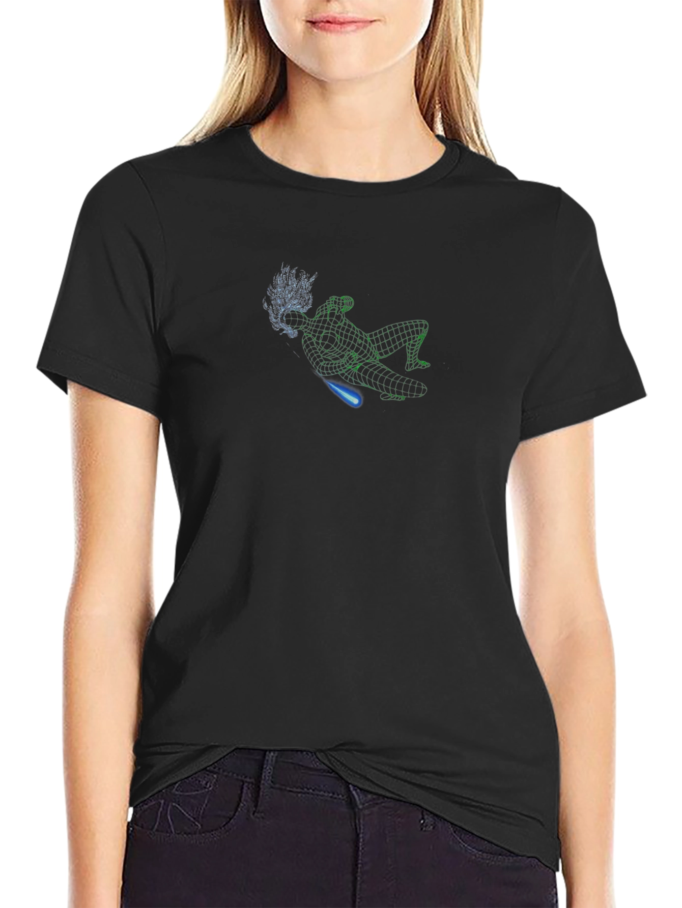 Matrix-Style Warrior T-Shirt