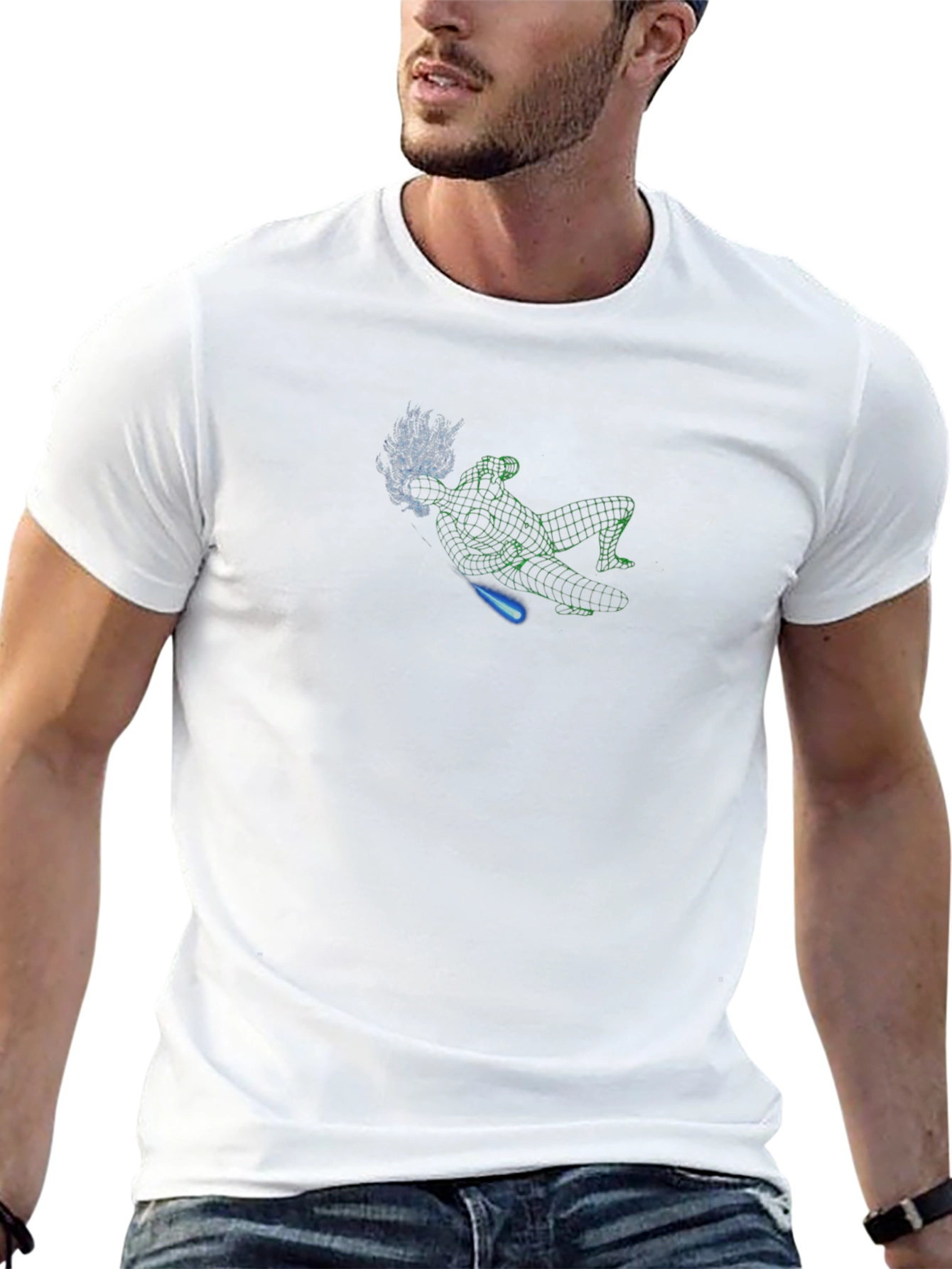 Matrix-Style Warrior T-Shirt