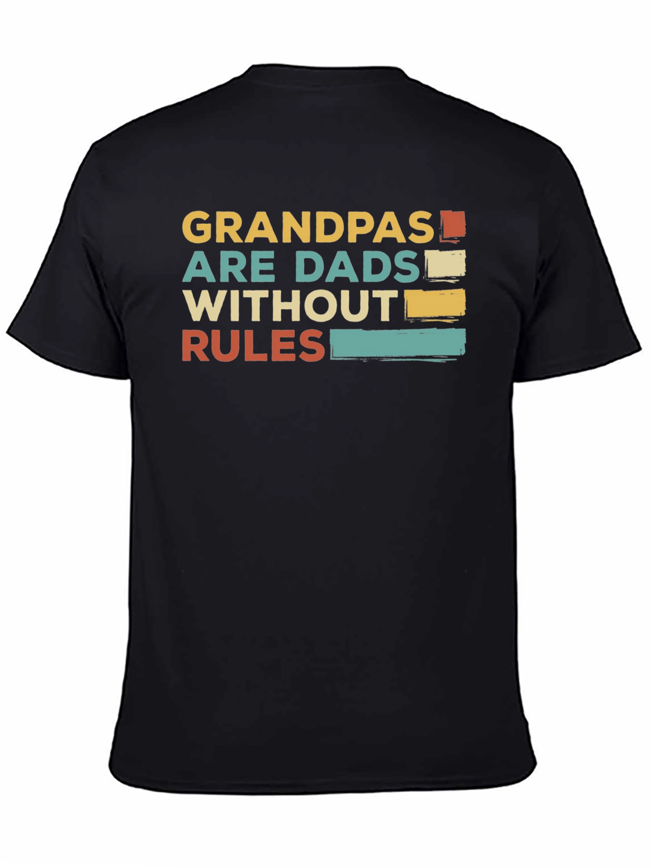 Grandpas Are Dads Without Rules Graphic Tee