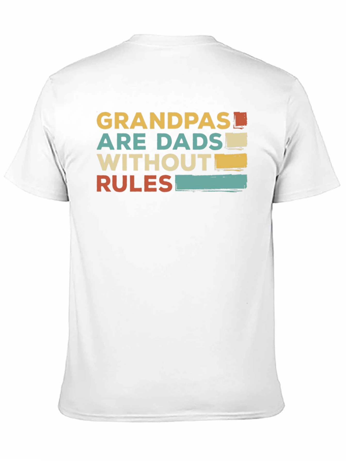 Grandpas Are Dads Without Rules Graphic Tee
