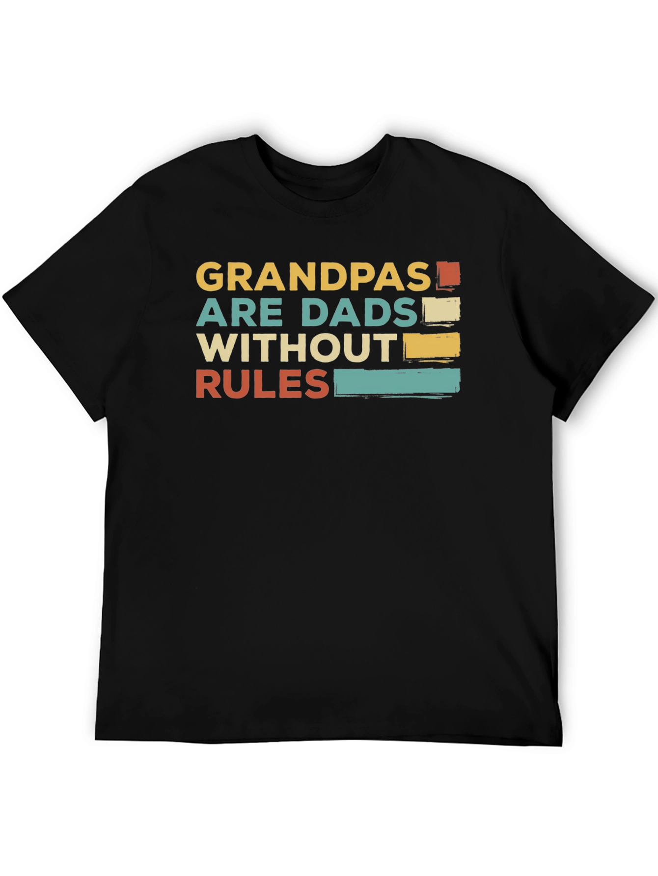 Grandpas Are Dads Without Rules Graphic Tee