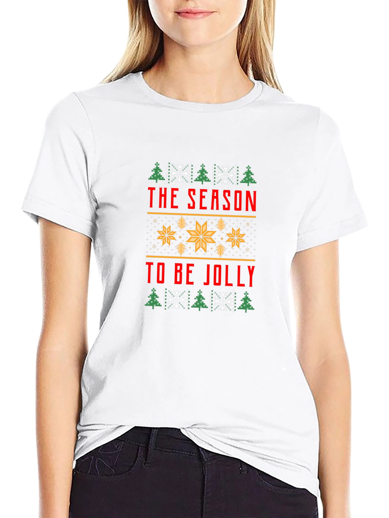 Festive The Season to be Jolly Graphic Tee