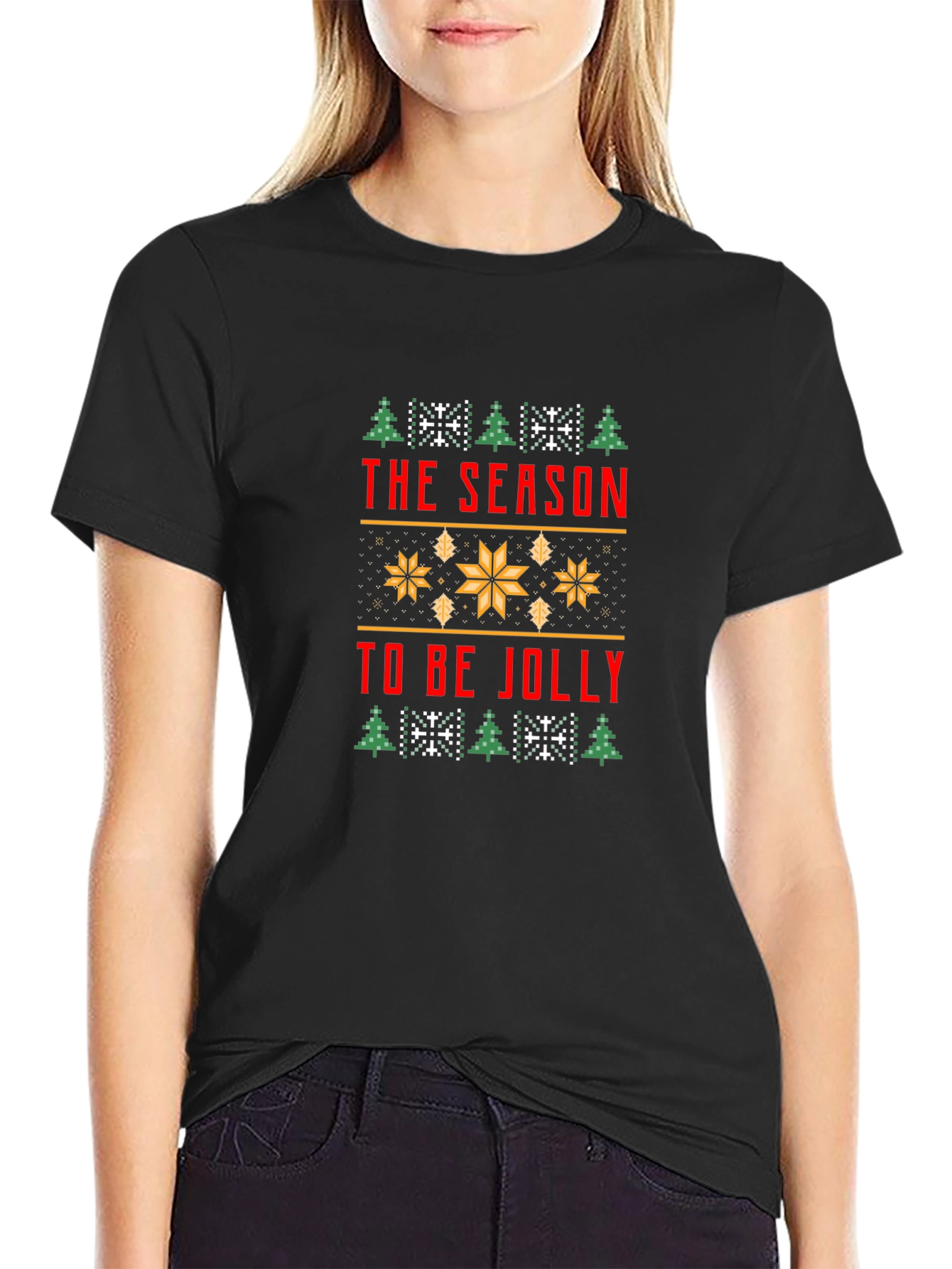 Festive The Season to be Jolly Graphic Tee