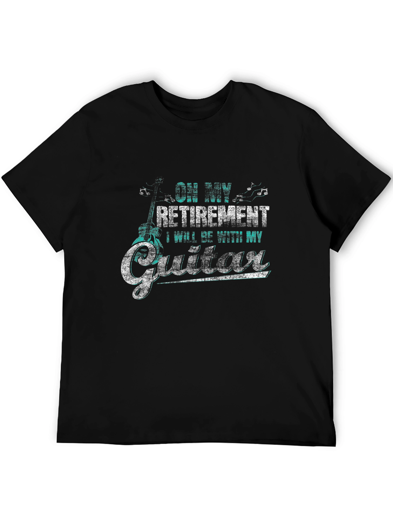 Guitar Retirement T-Shirt - Black