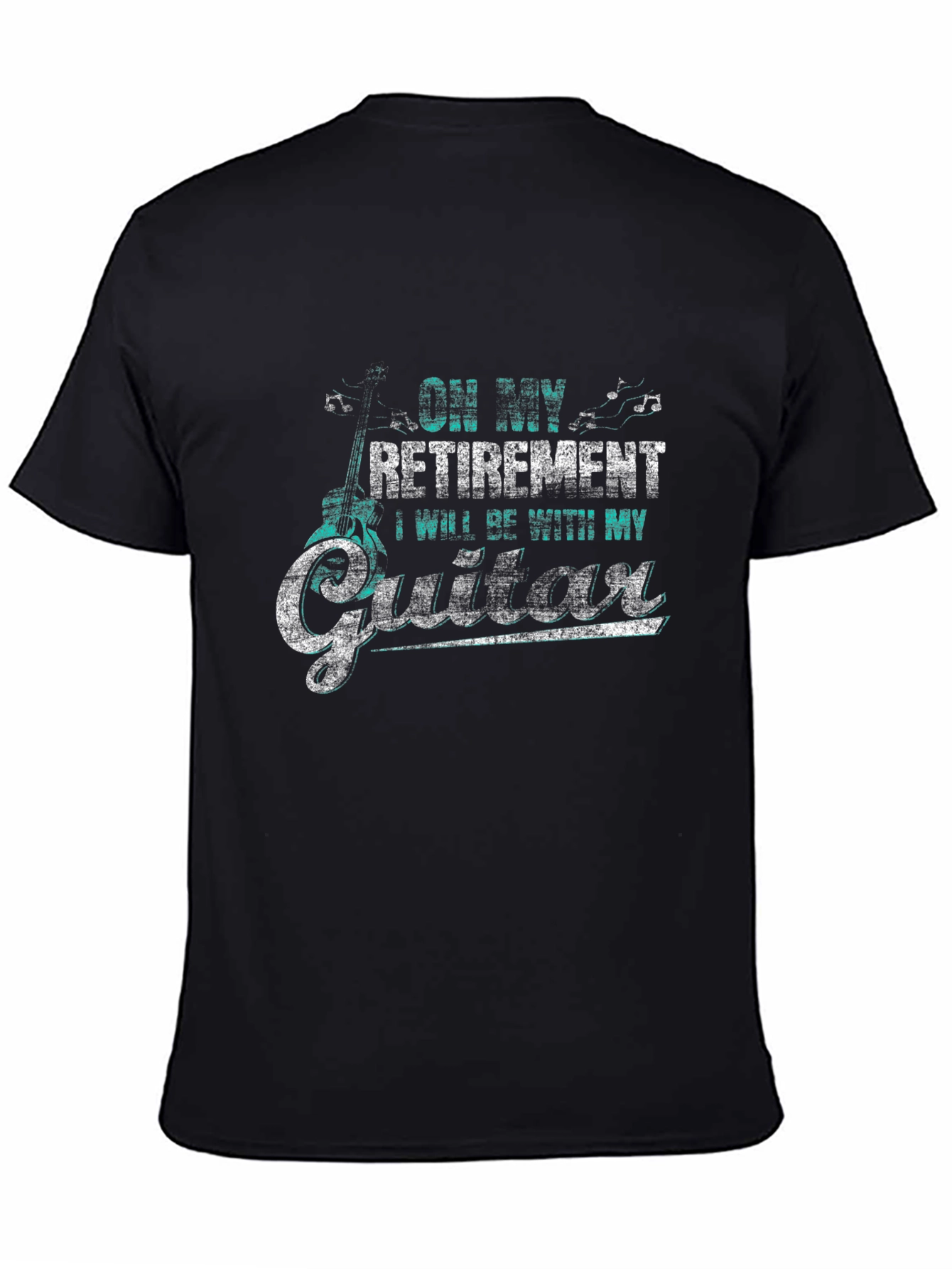 Guitar Retirement T-Shirt - Black