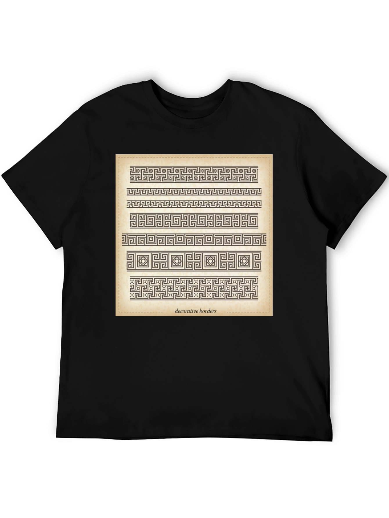 Greek Key Decorative Borders T-Shirt