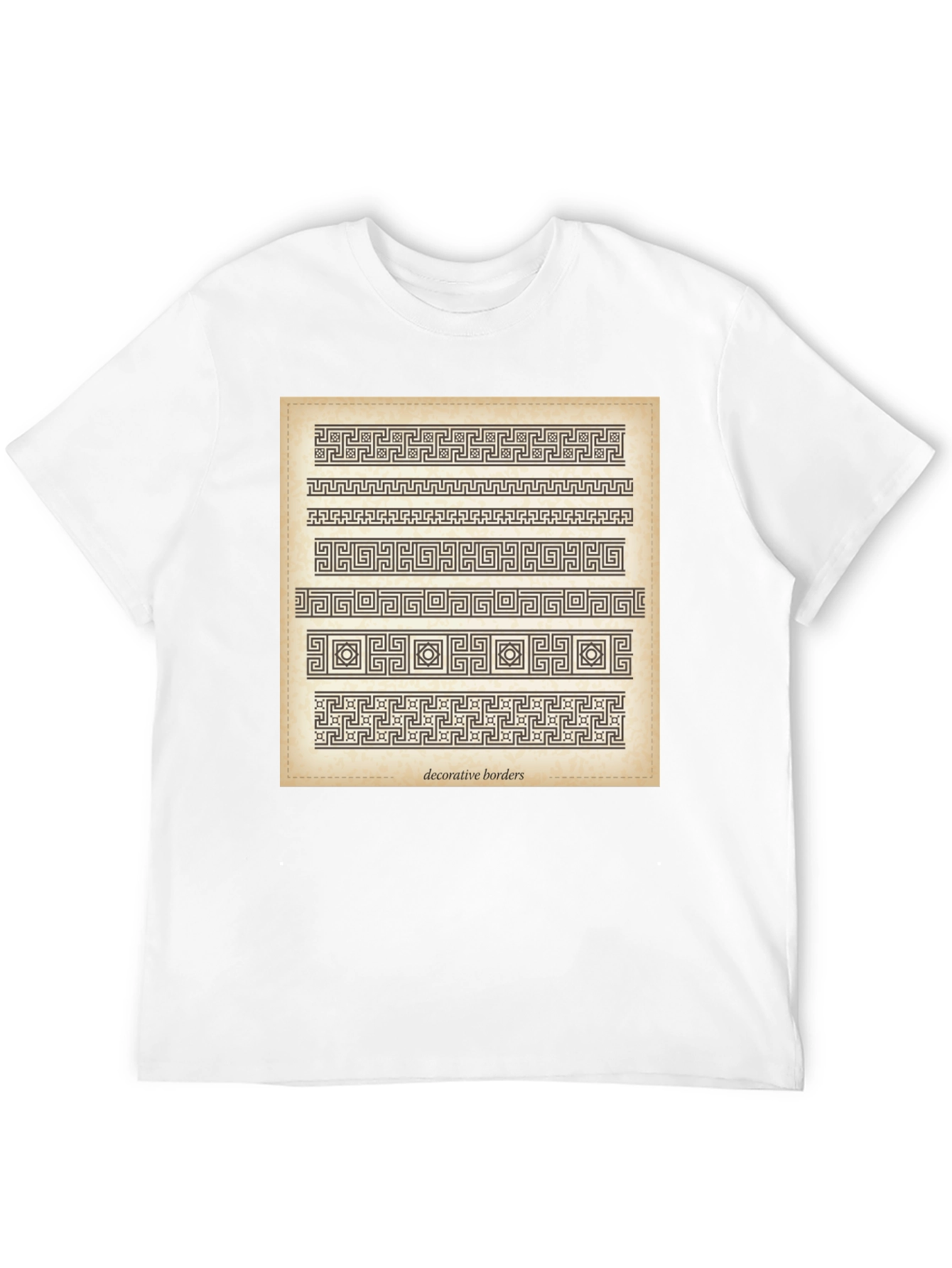 Greek Key Decorative Borders T-Shirt