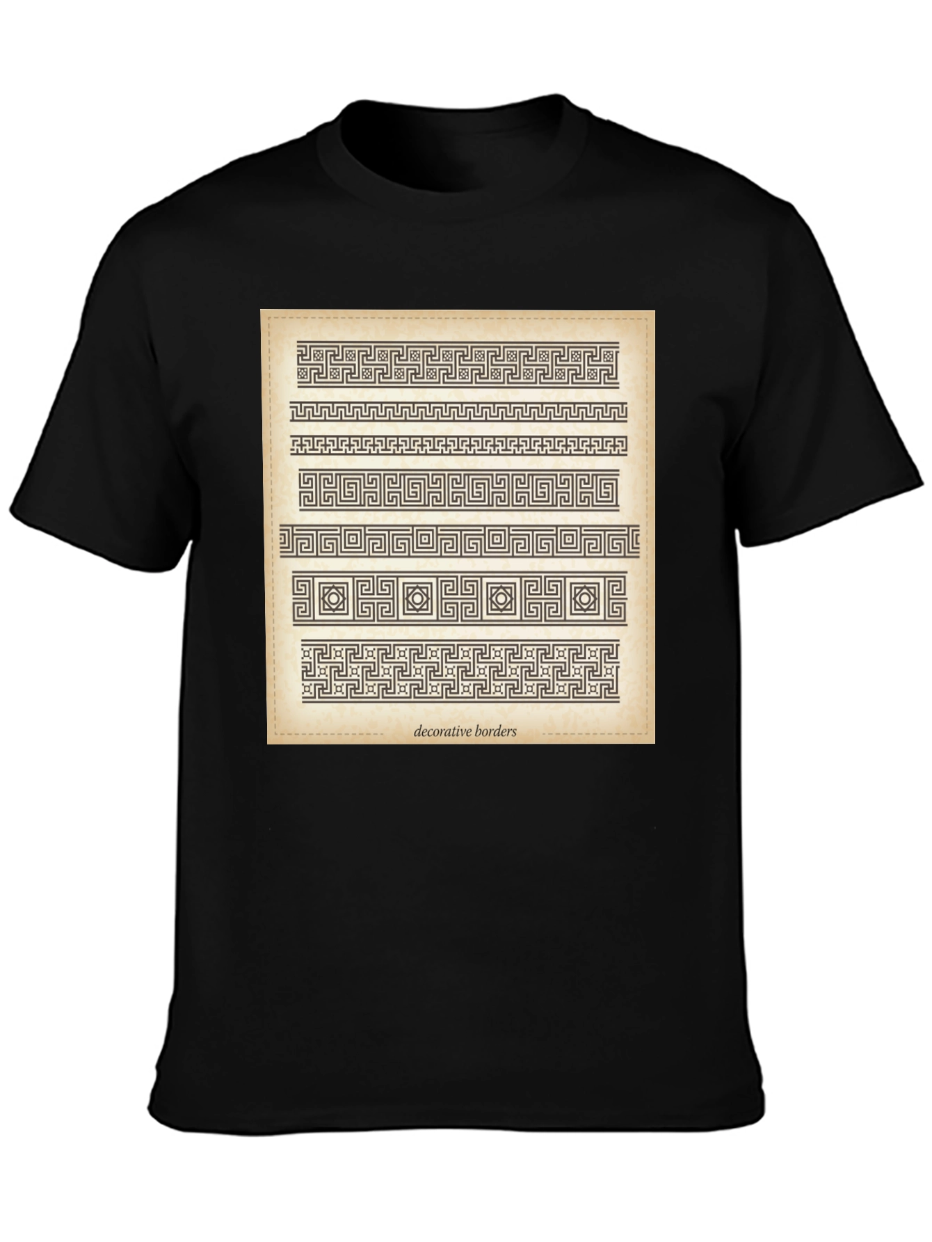 Greek Key Decorative Borders T-Shirt