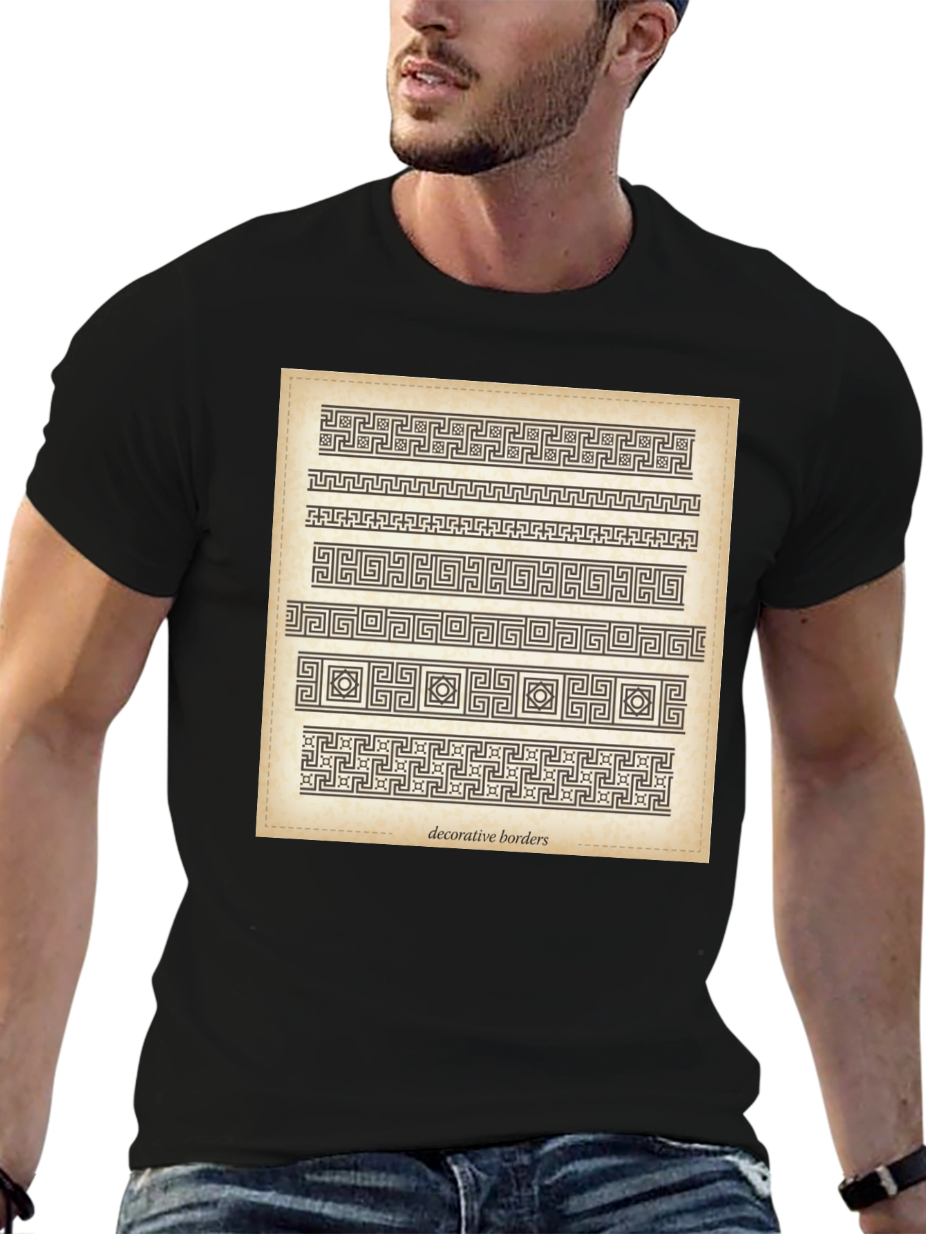 Greek Key Decorative Borders T-Shirt