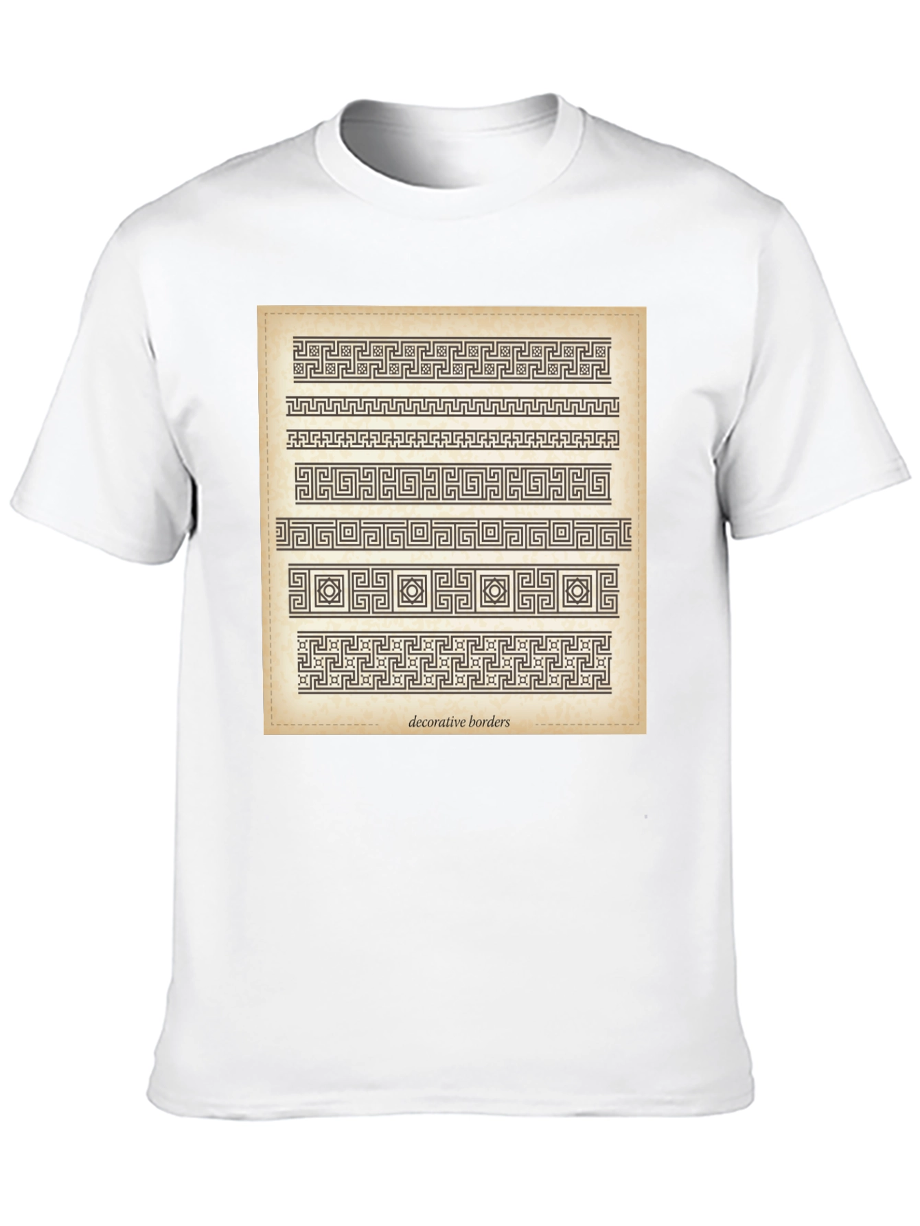 Greek Key Decorative Borders T-Shirt