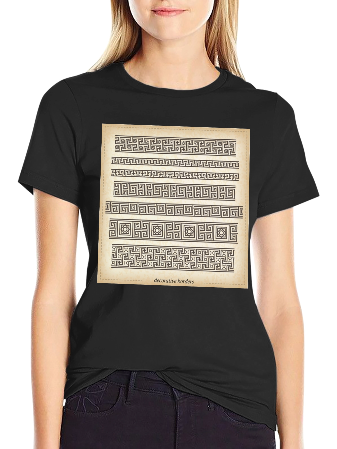 Greek Key Decorative Borders T-Shirt