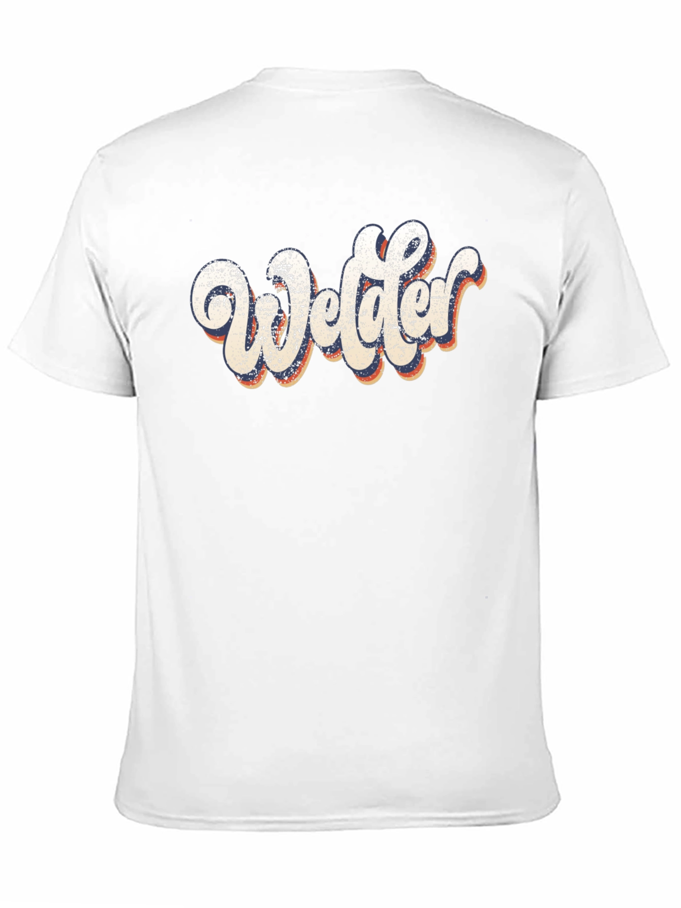 Retro Welder Graphic Tee - Black