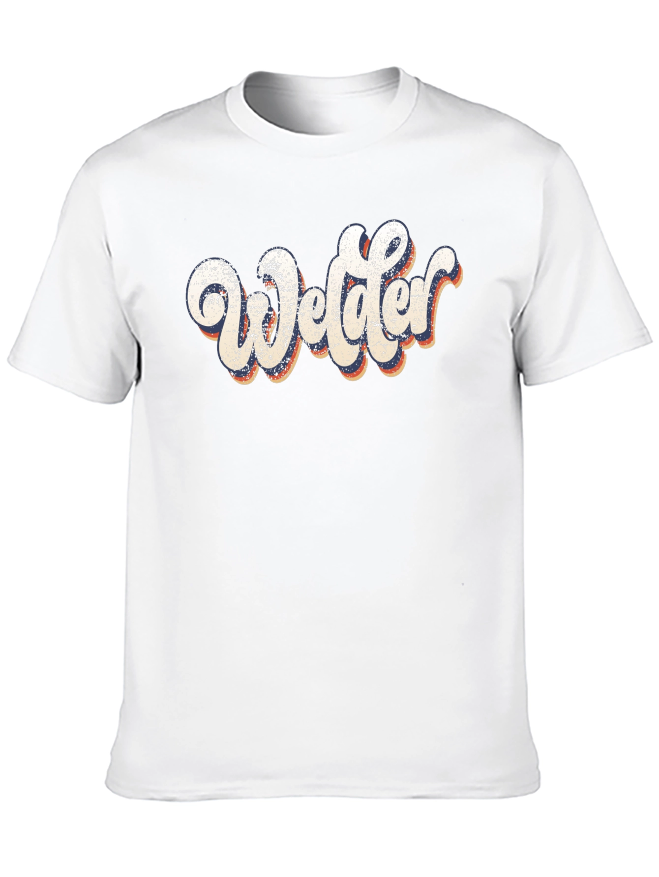 Retro Welder Graphic Tee - Black