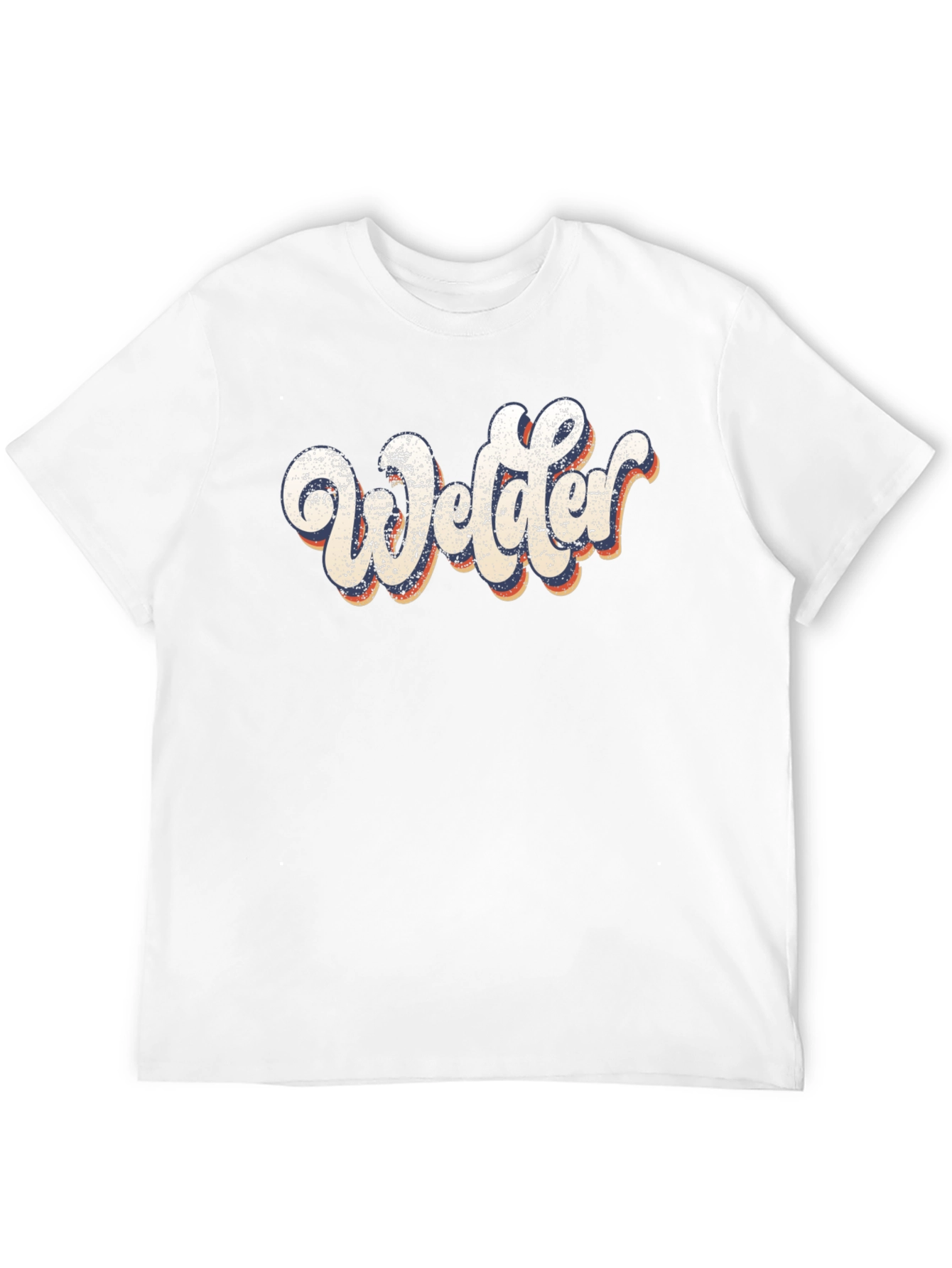 Retro Welder Graphic Tee - Black