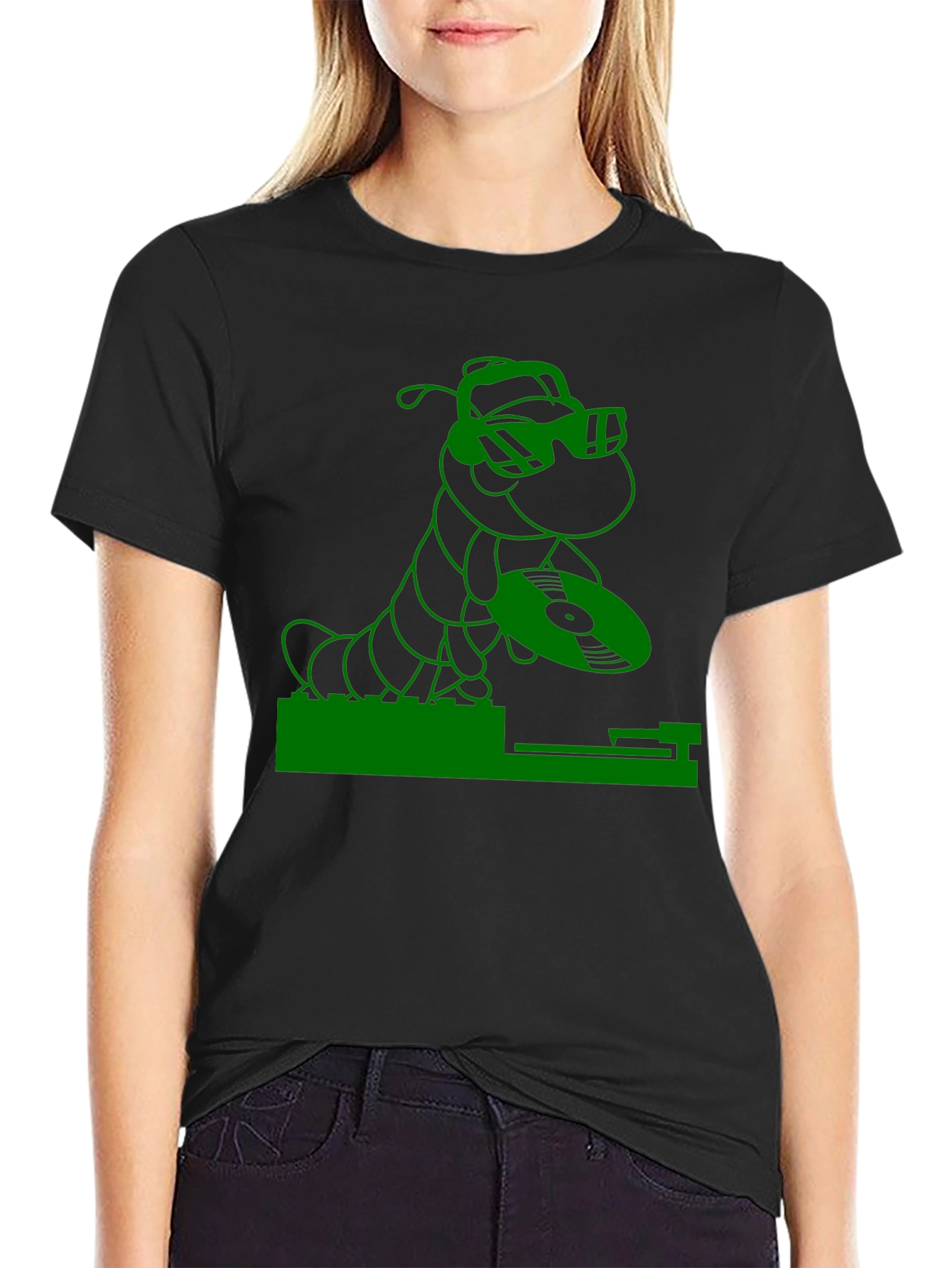 DJ Worm Graphic T-Shirt - Party Animal Tee