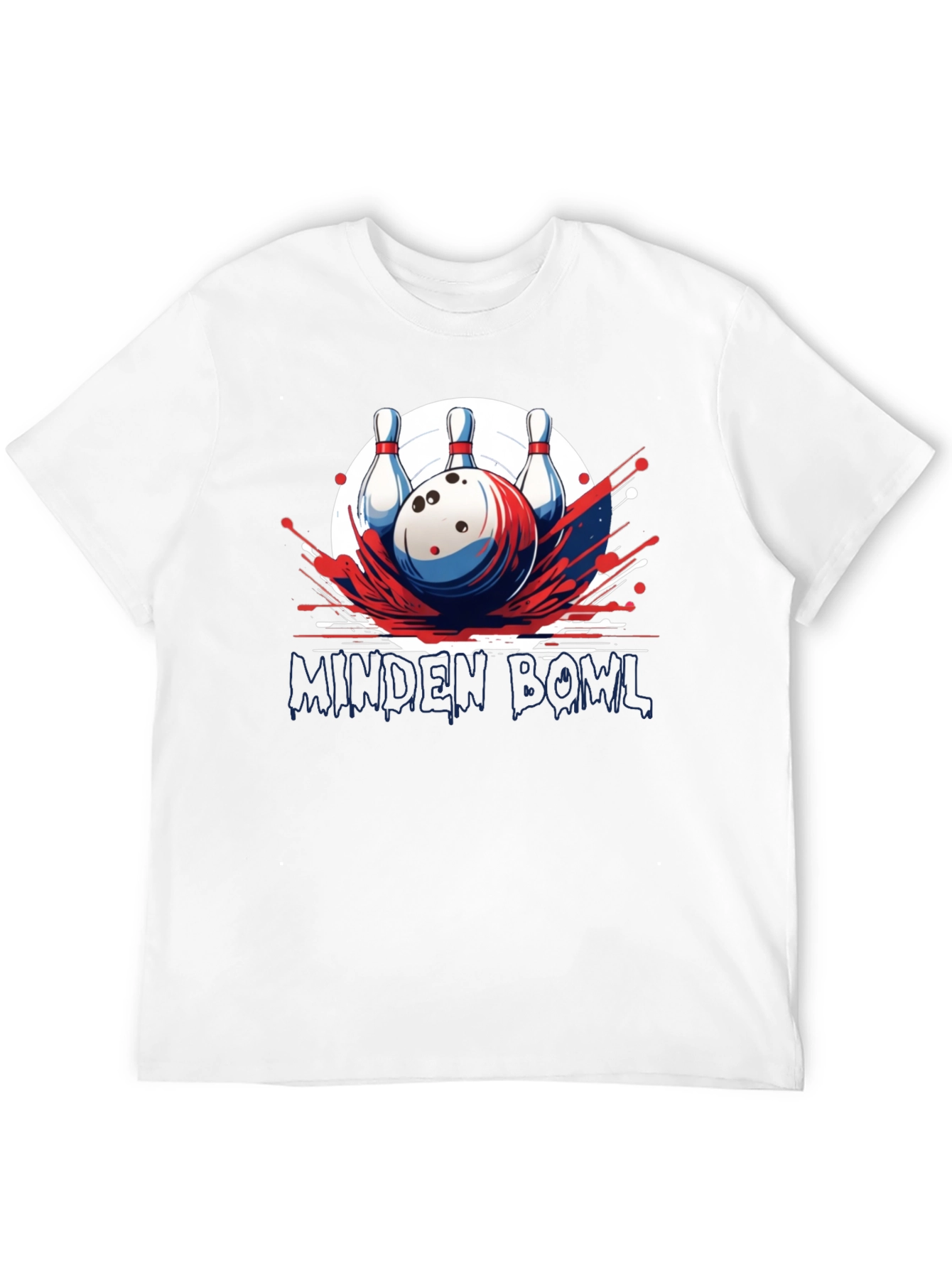 Minden Bowl Graphic T-Shirt - Strike Design