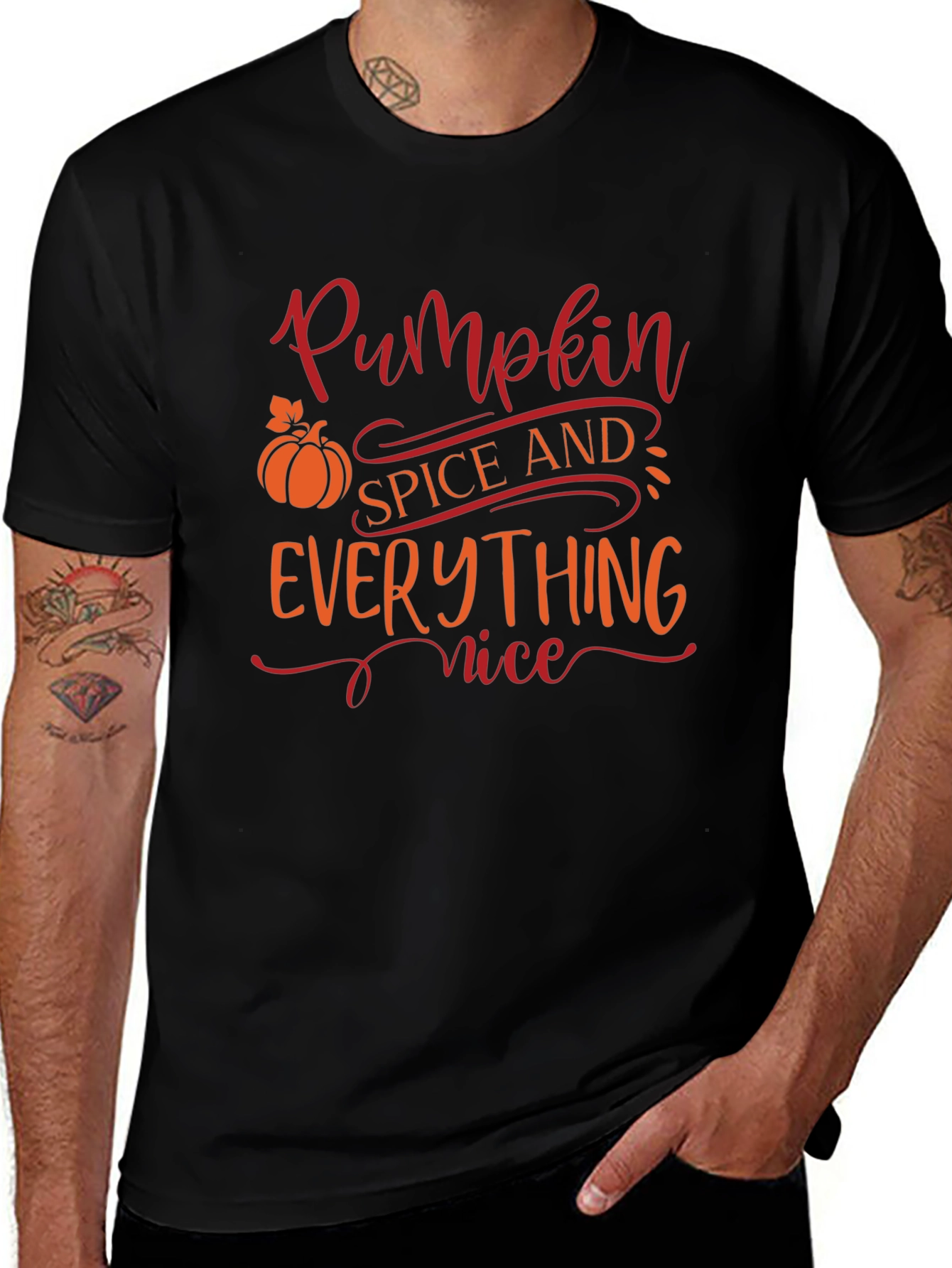 Pumpkin Spice Everything Nice Graphic Tee