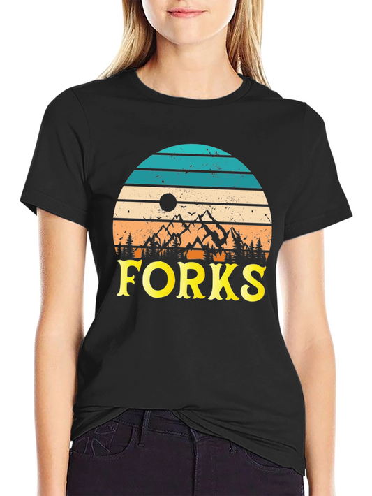 Vintage Forks Graphic Tee