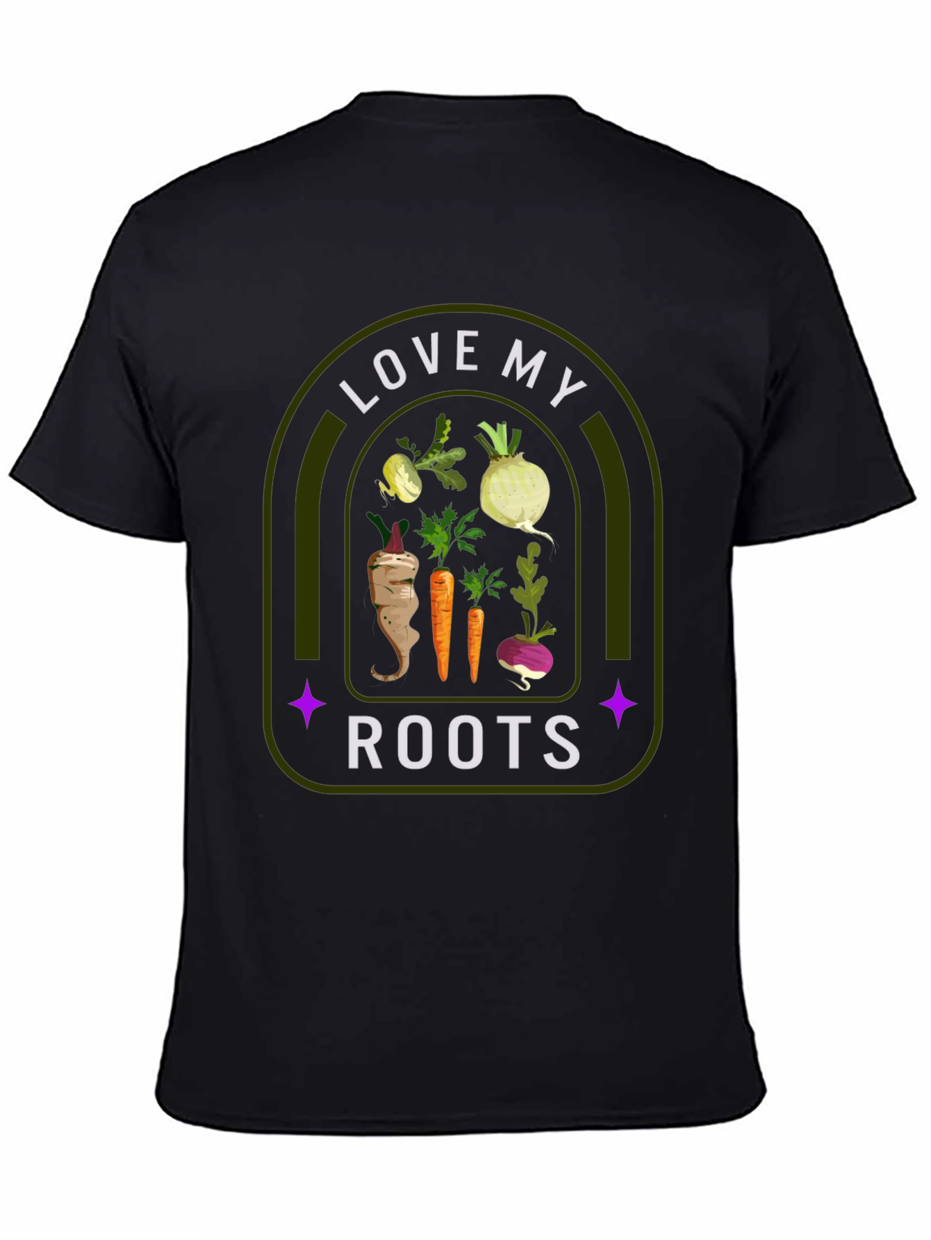 Love My Roots Black T-Shirt