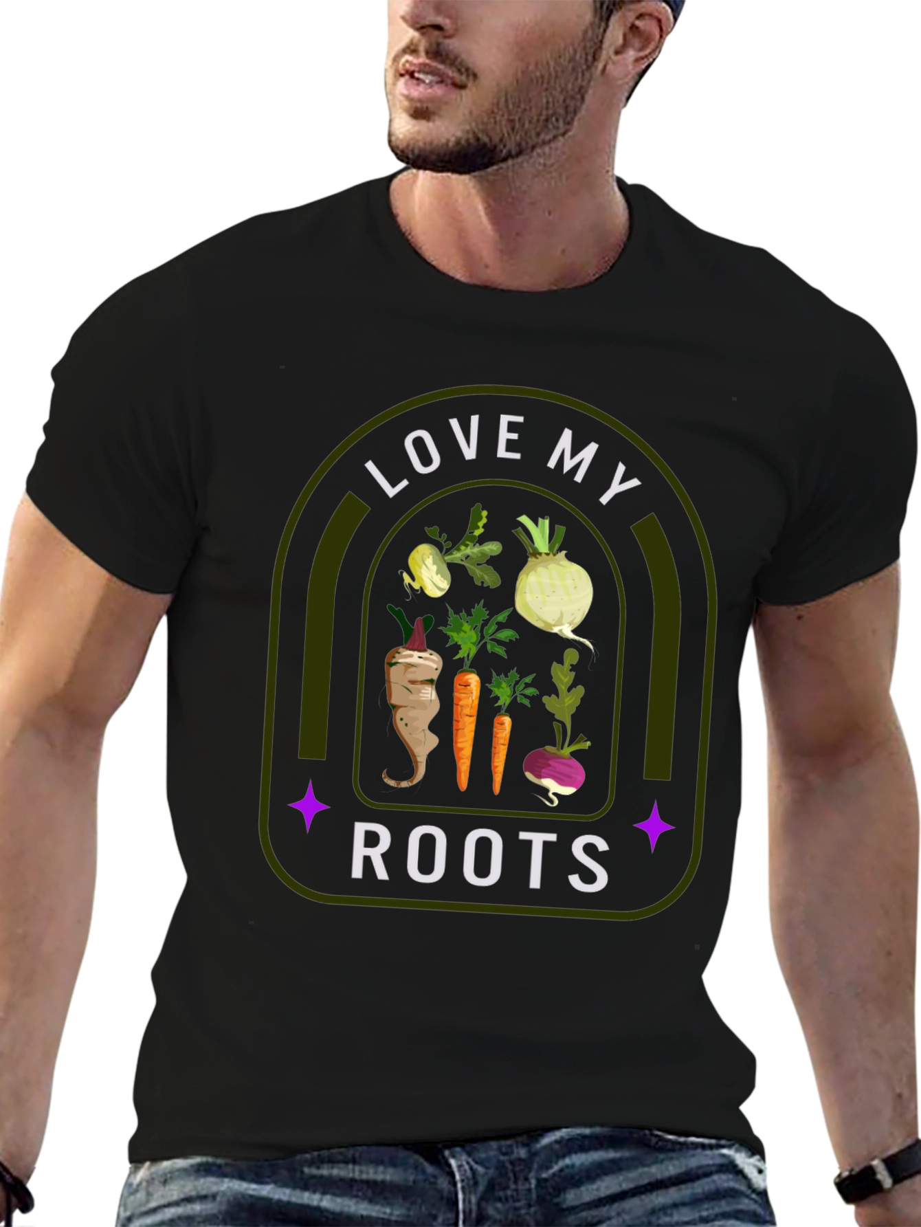 Love My Roots Black T-Shirt