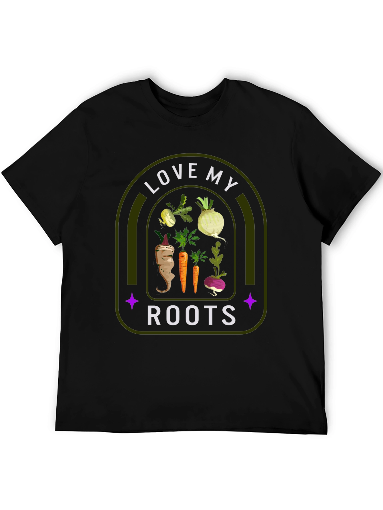 Love My Roots Black T-Shirt