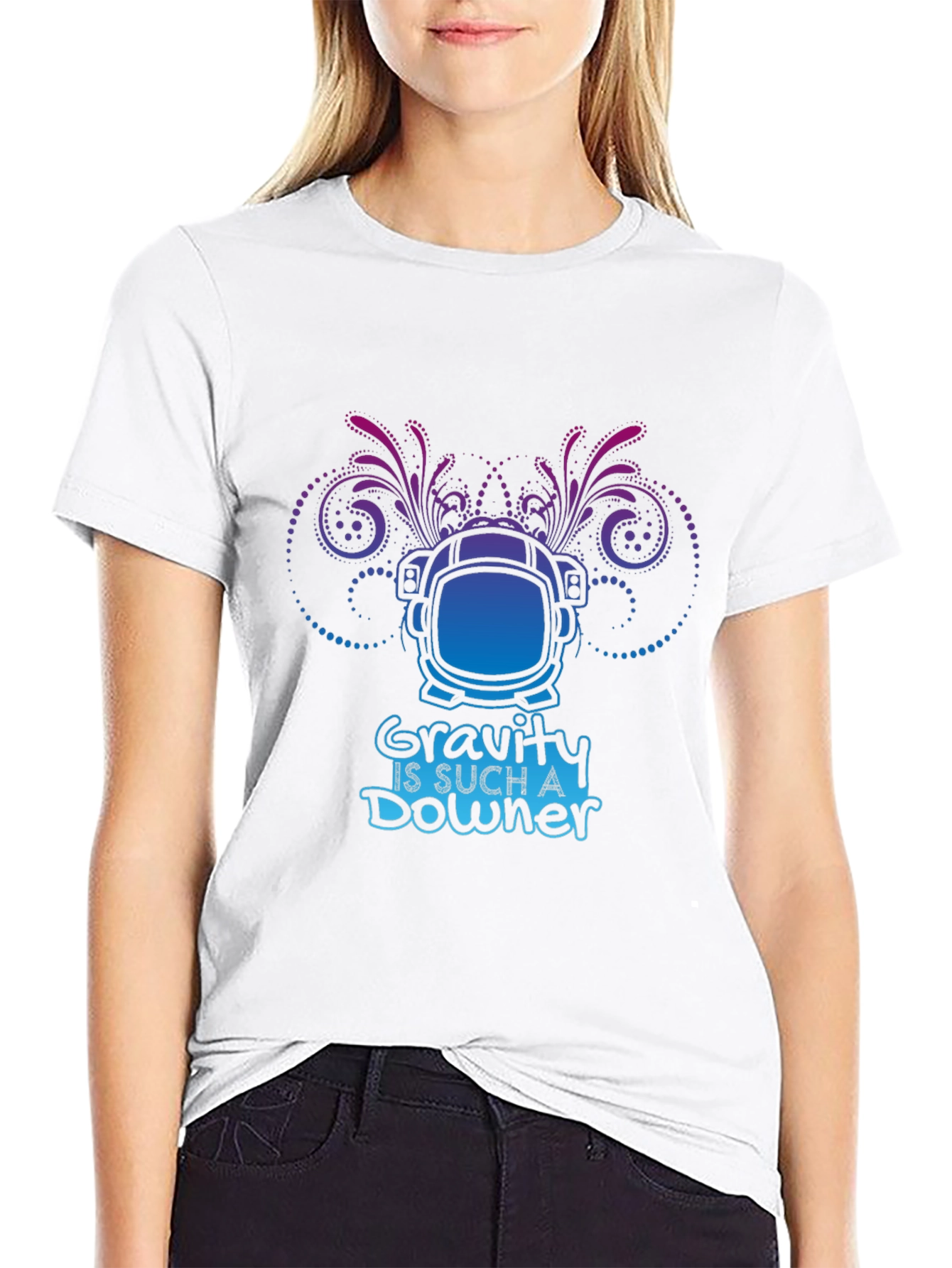 Gravity Is Such a Downer Graphic T-Shirt