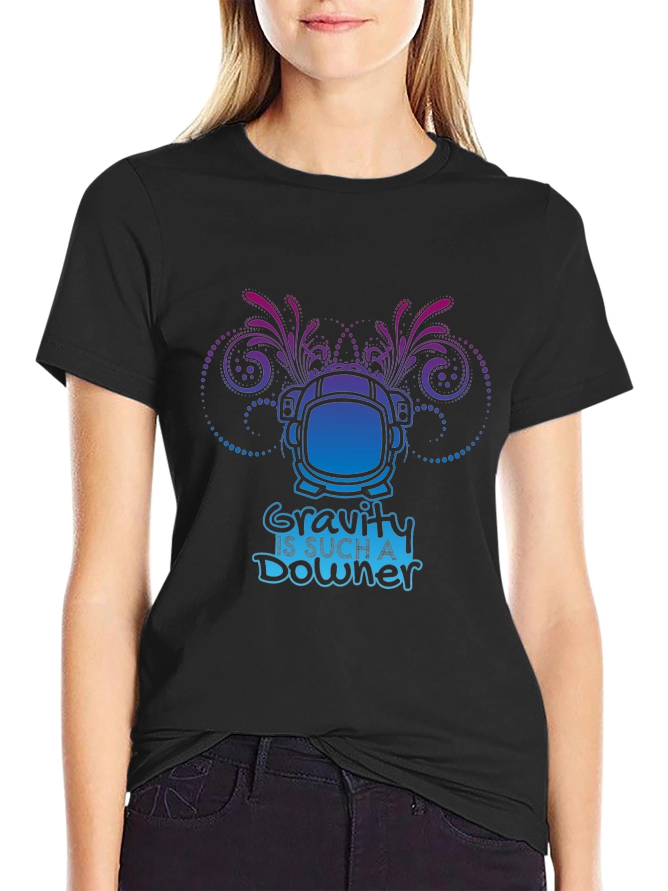 Gravity Is Such a Downer Graphic T-Shirt