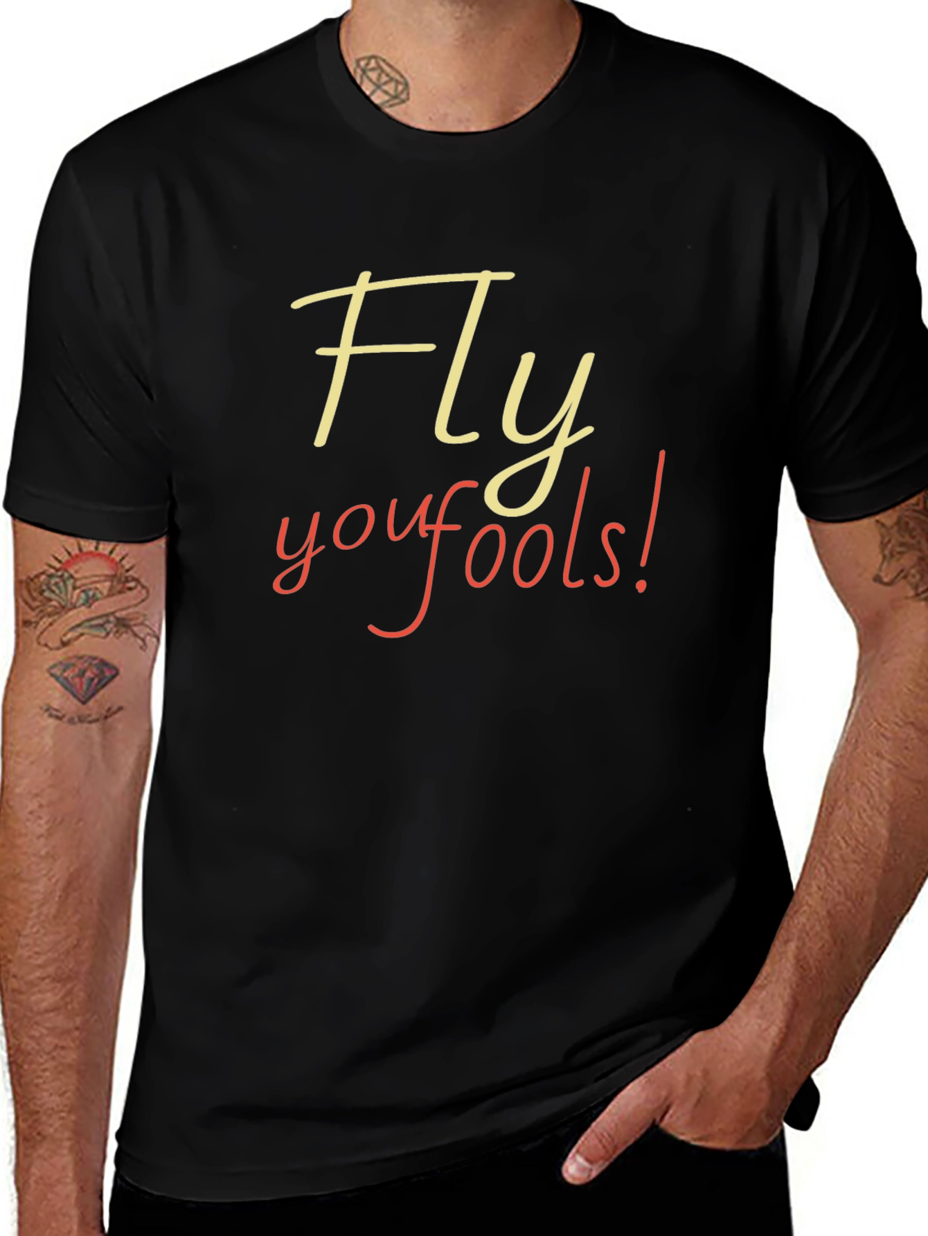 Fly You Fools Black T-Shirt