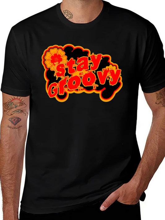 Stay Groovy Retro T-Shirt