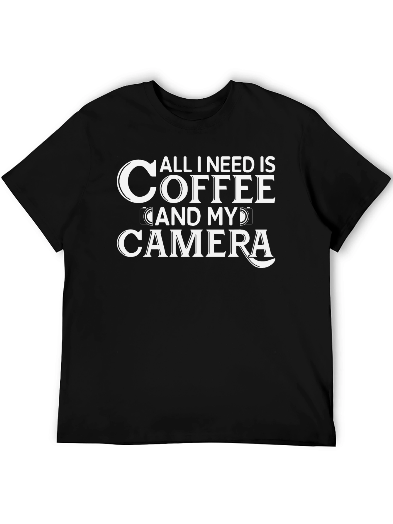 Coffee and Camera Graphic Tee