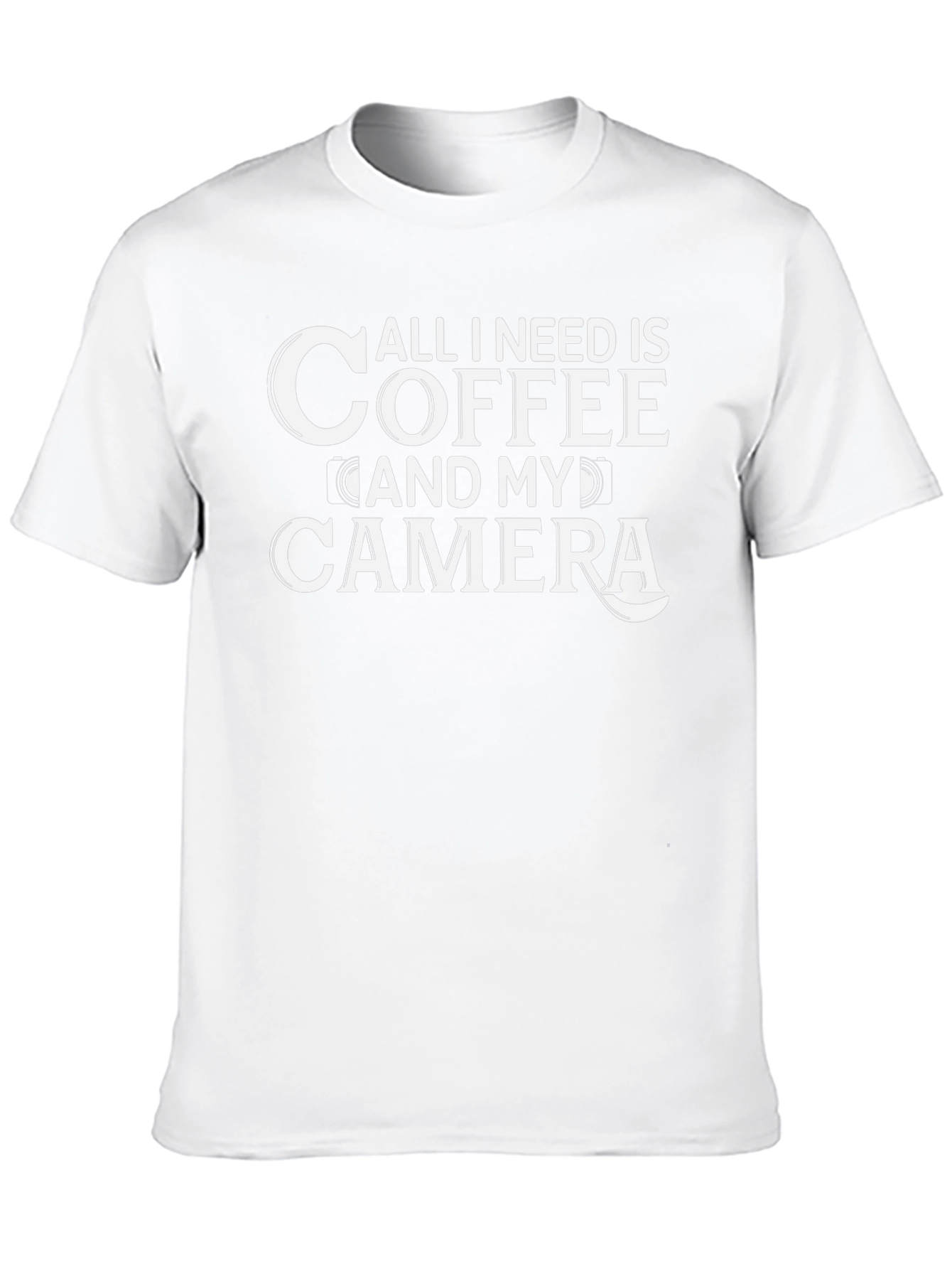 Coffee and Camera Graphic Tee