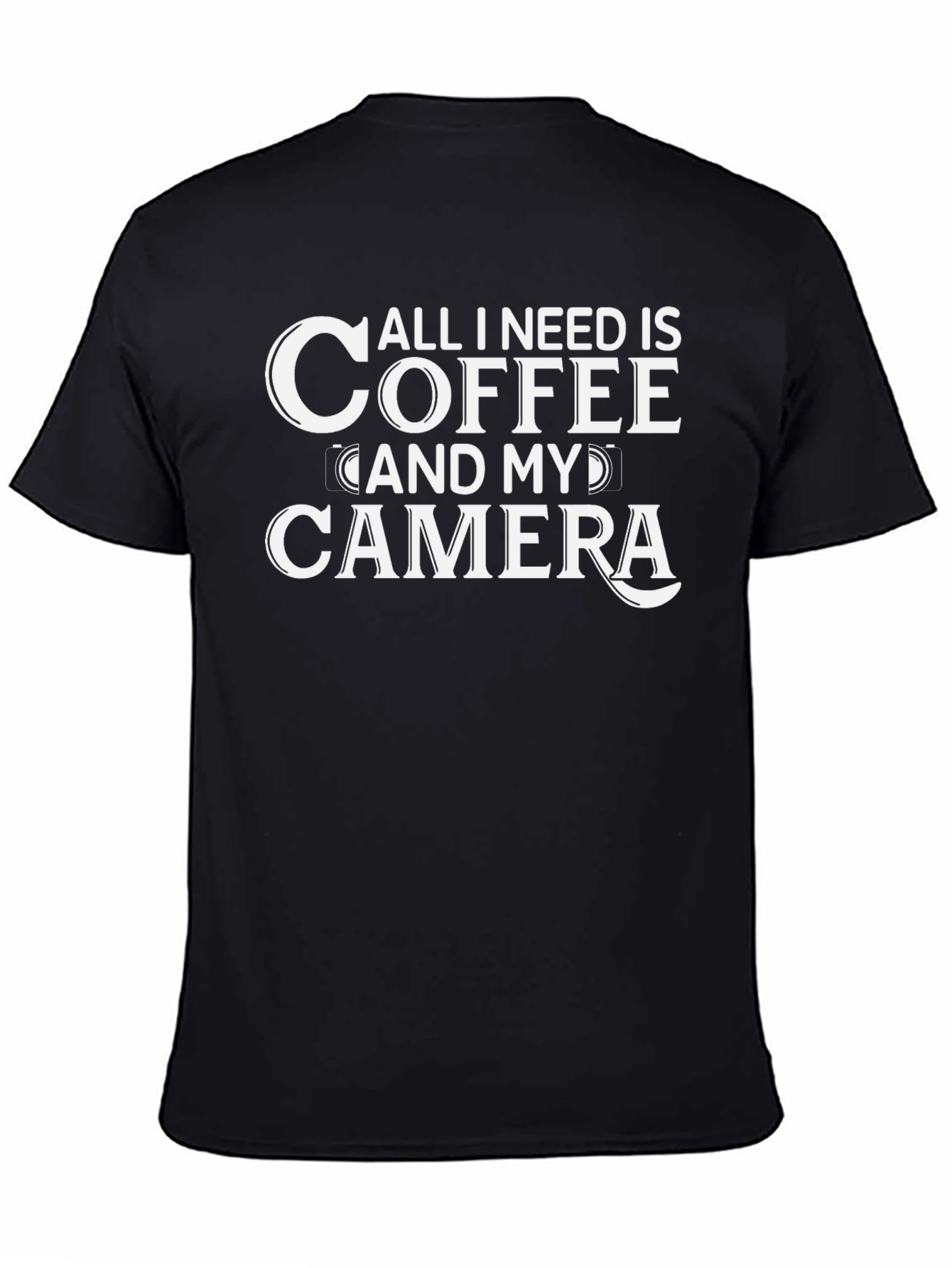 Coffee and Camera Graphic Tee