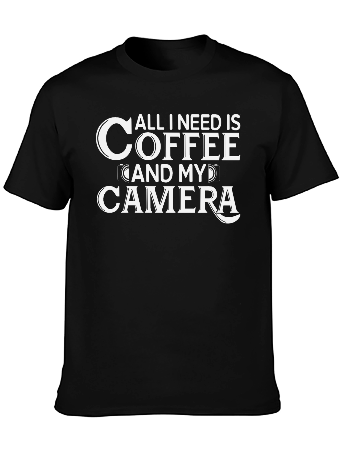 Coffee and Camera Graphic Tee