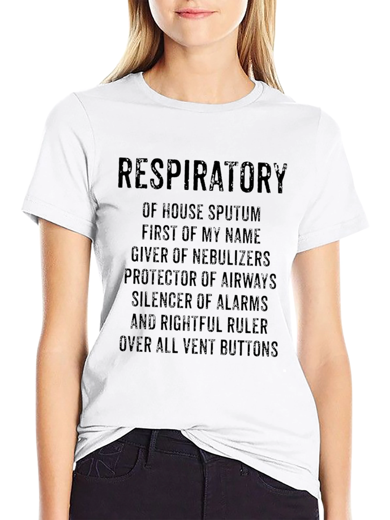 Respiratory Therapist Novelty T-Shirt