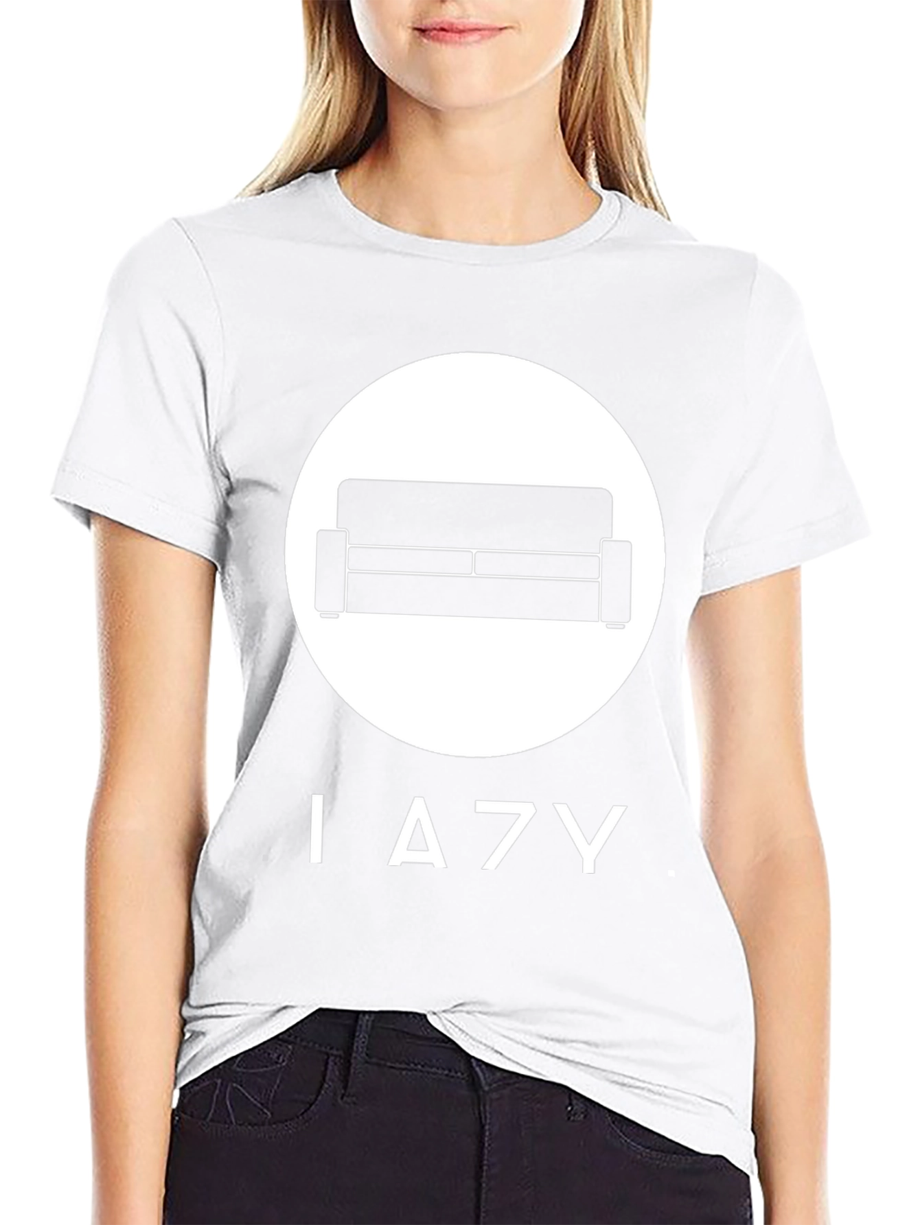 I Lazy Couch Graphic T-Shirt - Casual Comfort