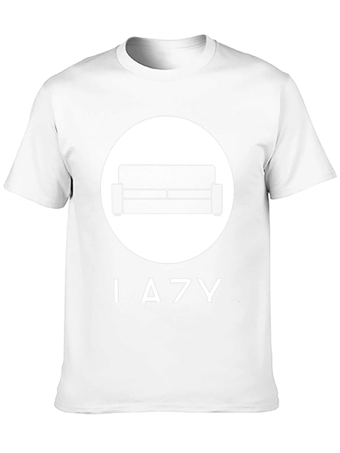 I Lazy Couch Graphic T-Shirt - Casual Comfort