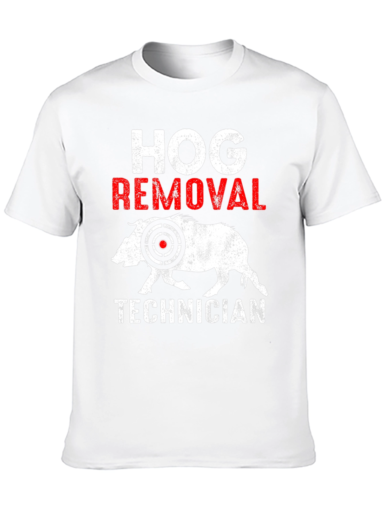 Hog Removal Technician Graphic Tee - Hunting Apparel