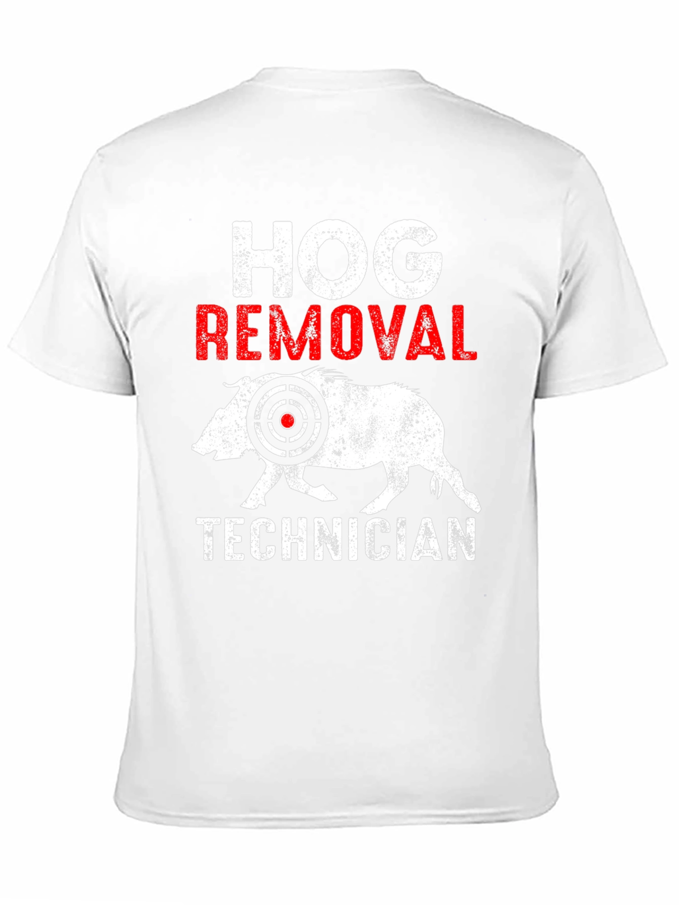 Hog Removal Technician Graphic Tee - Hunting Apparel
