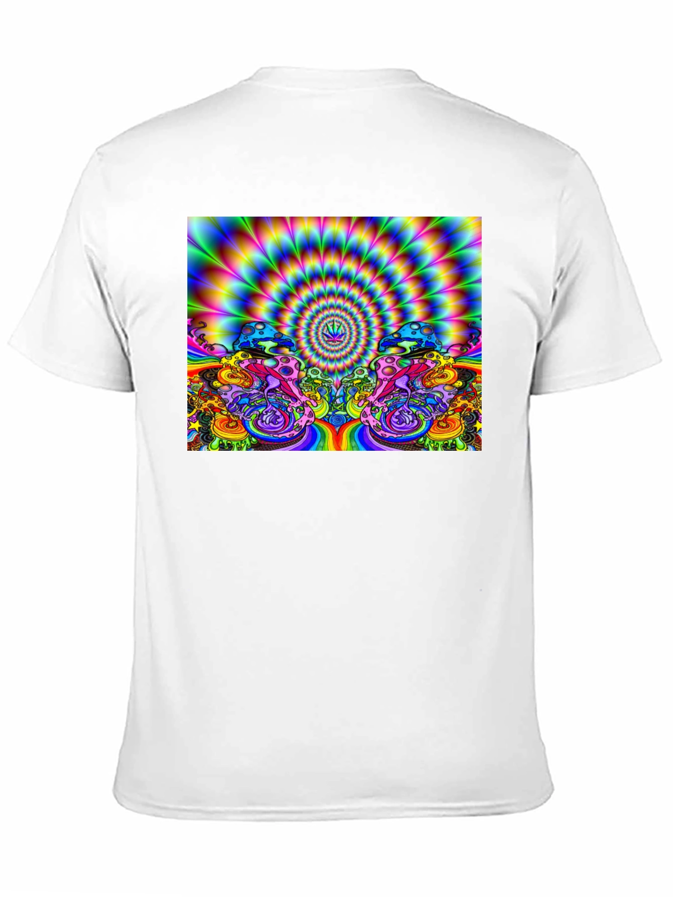 Psychedelic Mushroom Graphic Tee - Vibrant Design