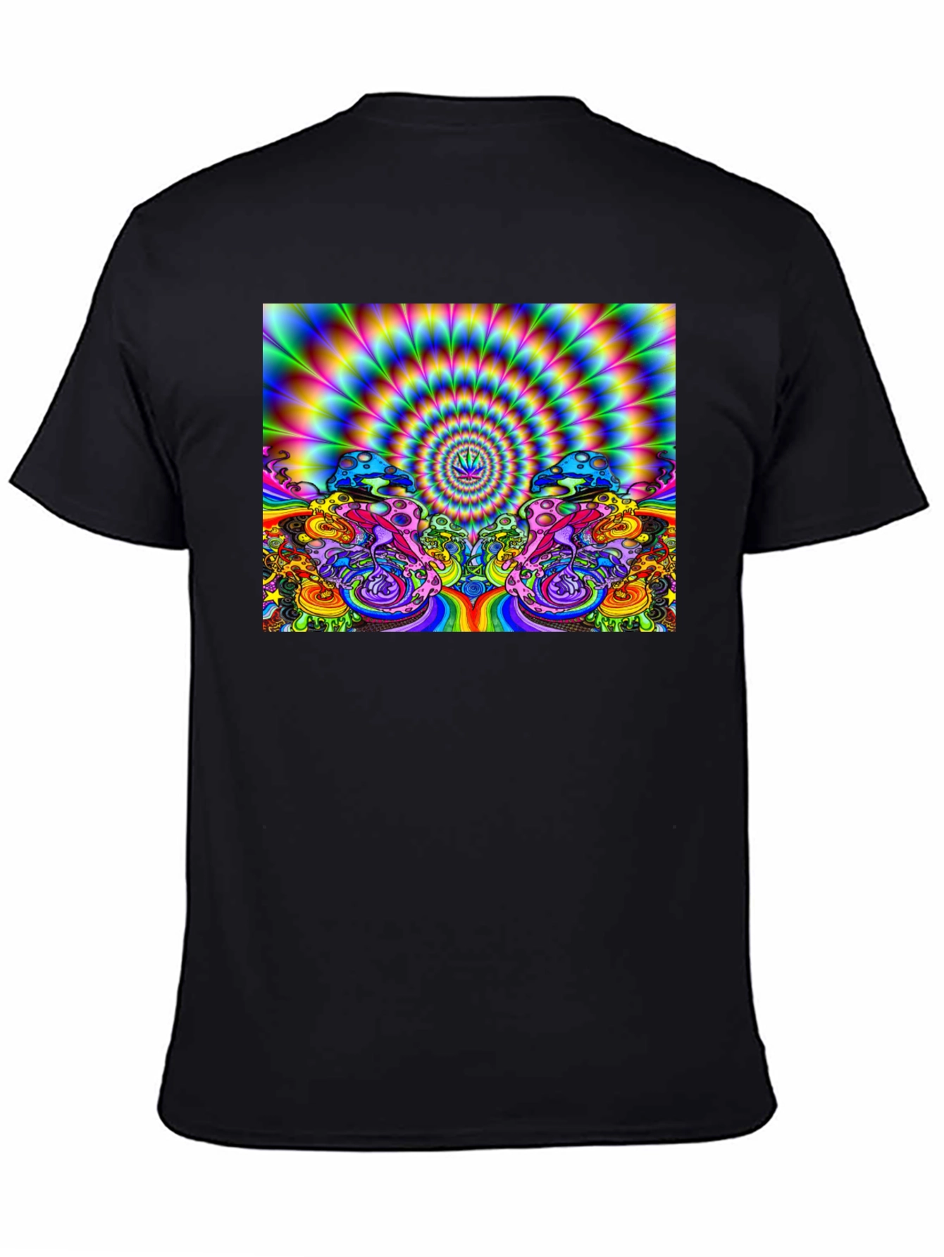 Psychedelic Mushroom Graphic Tee - Vibrant Design