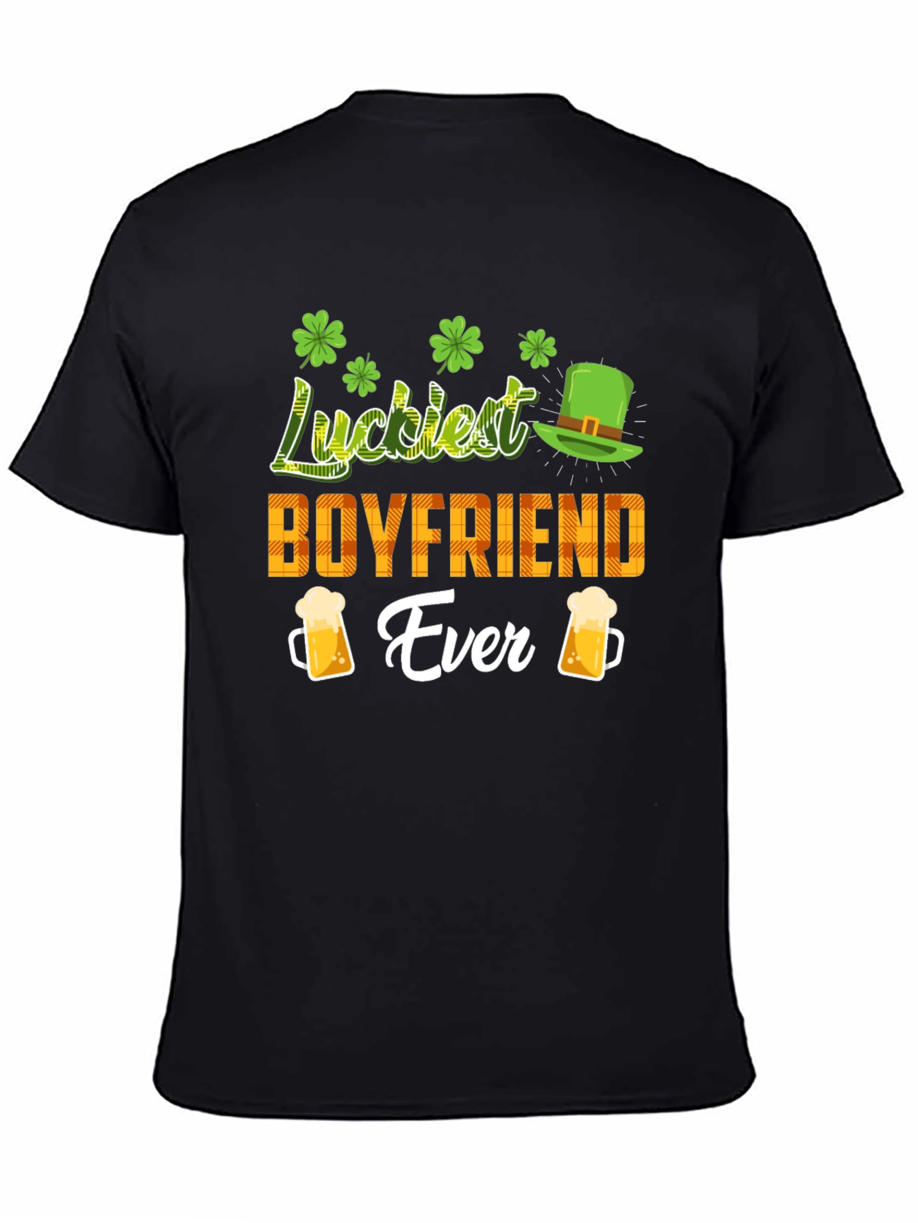 Luckiest Boyfriend Ever St. Patricks Day Tee