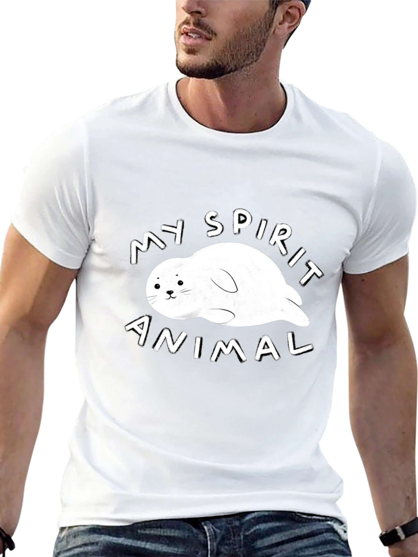 My Spirit Animal Seal Graphic Tee