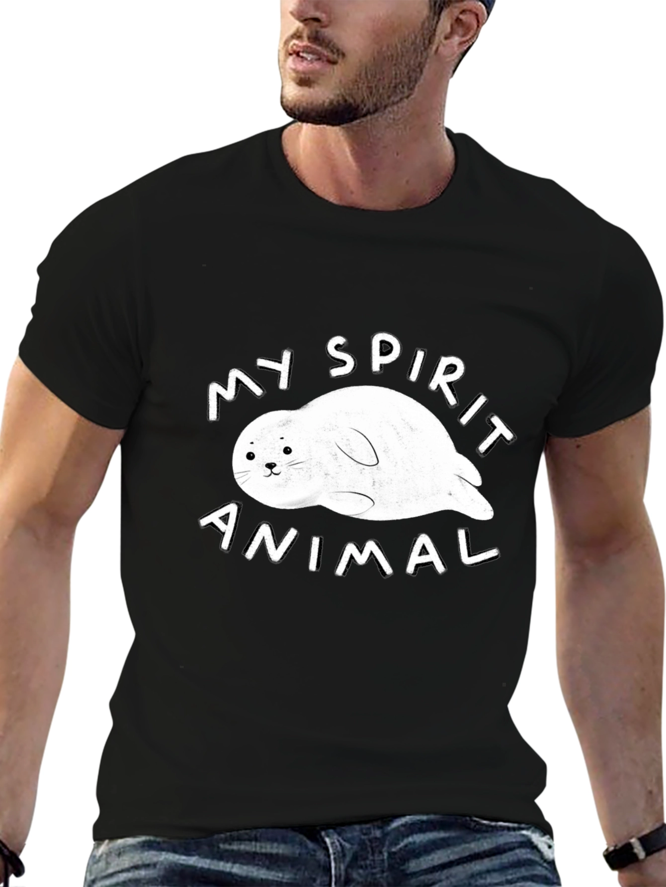 My Spirit Animal Seal Graphic Tee